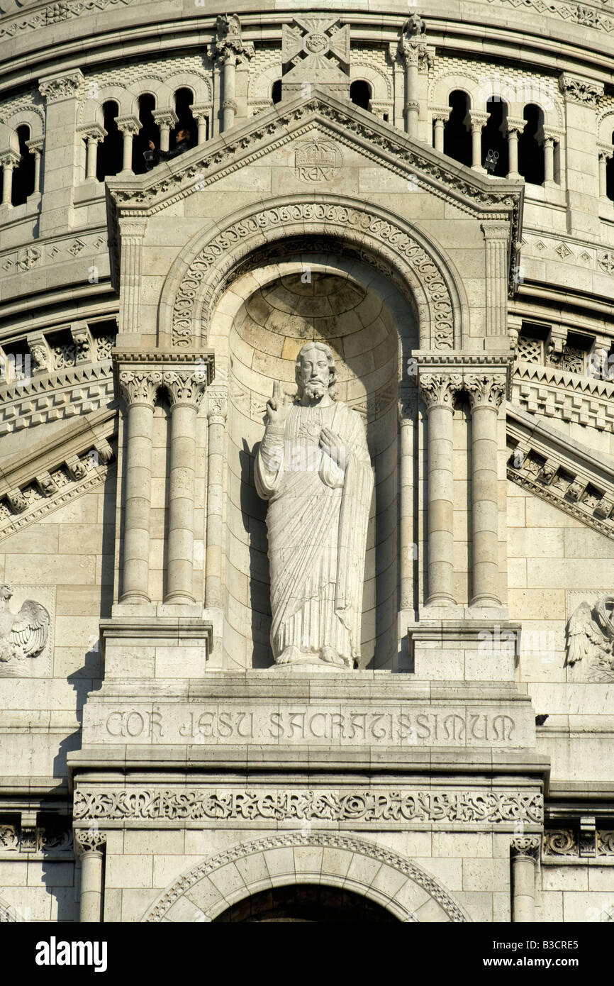 Sacré Coeur Parigi Foto Stock
