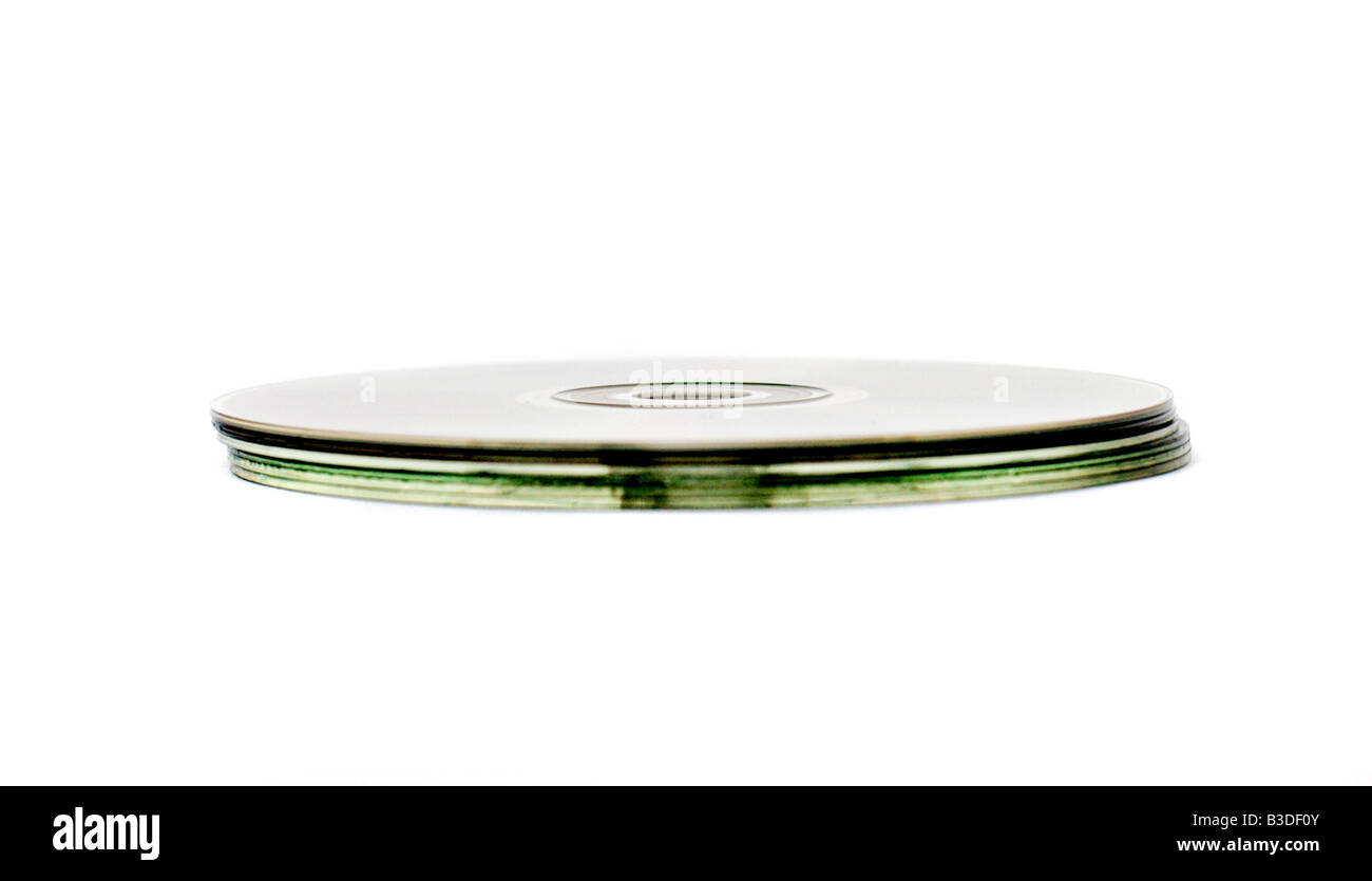CD-DVD per lo storage Foto Stock