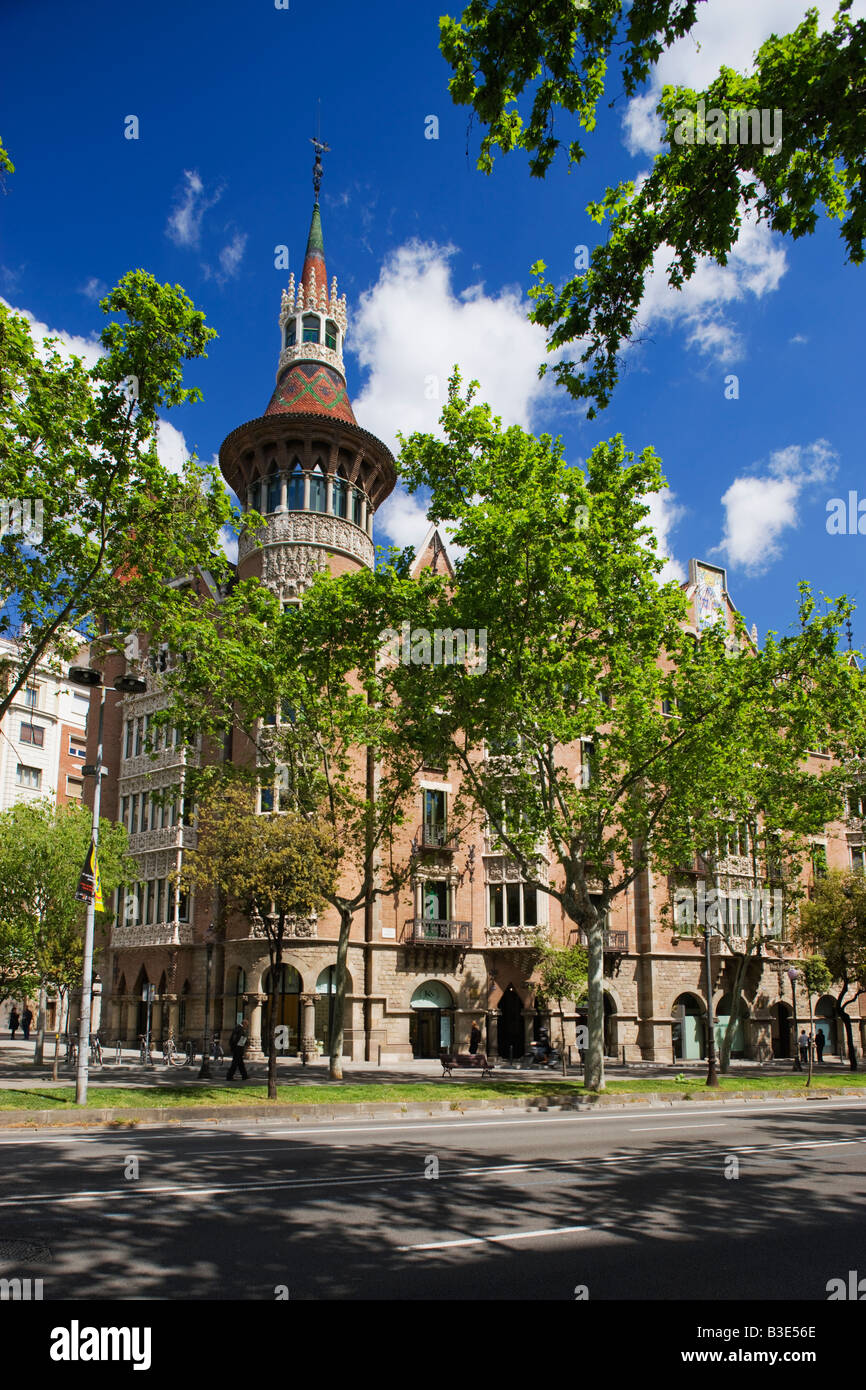 Casa Terrades Barcellona Catalonia Spagna Foto Stock