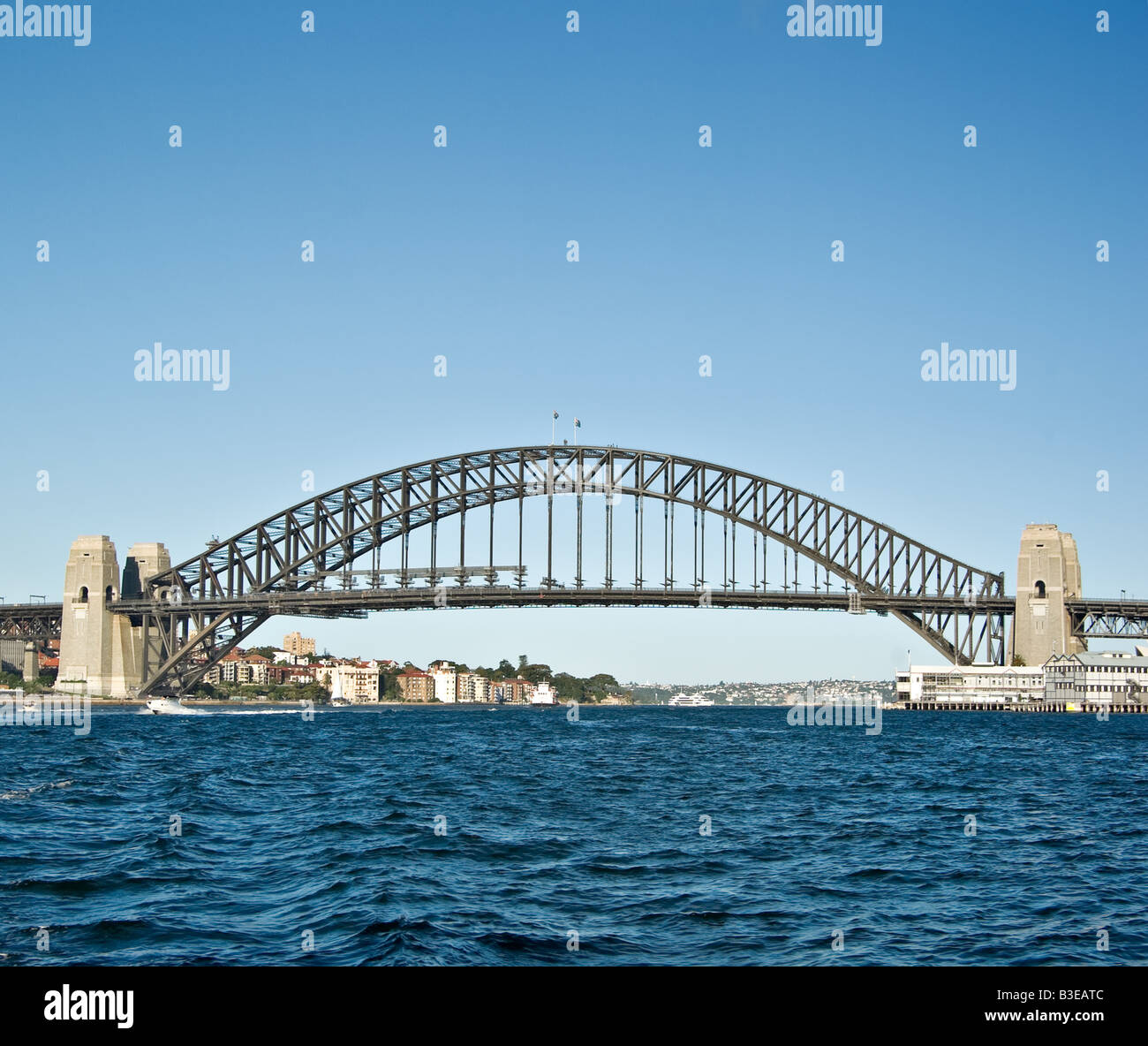 Una grande immagine del Ponte del Porto di Sydney Foto Stock