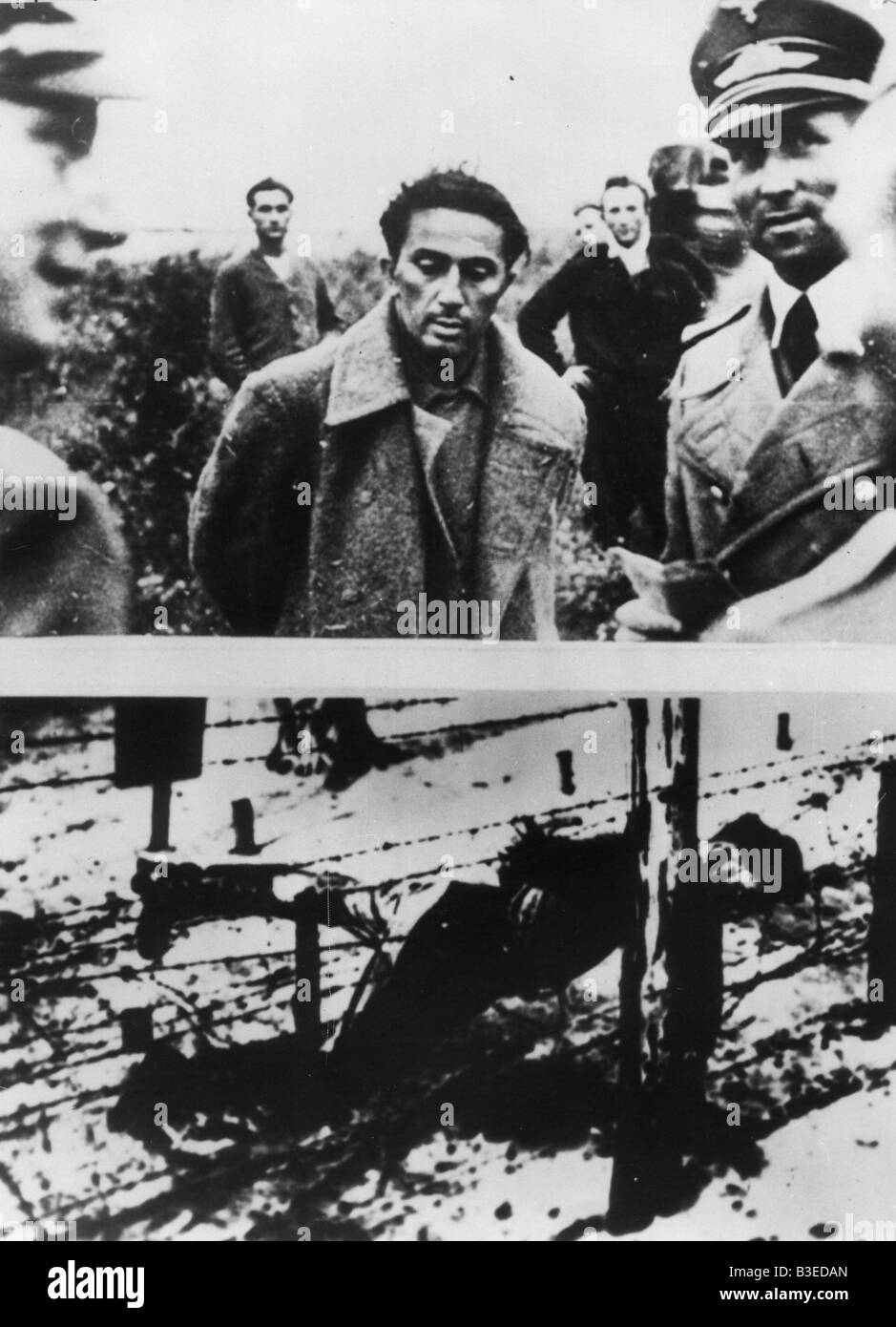 Giacobbe Stalin dopo la cattura / Foto 1941 Foto Stock