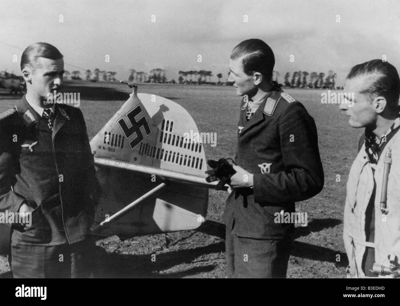 Durante la Seconda Guerra Mondiale / Guerra aerea / L}tzow e Balth Foto Stock