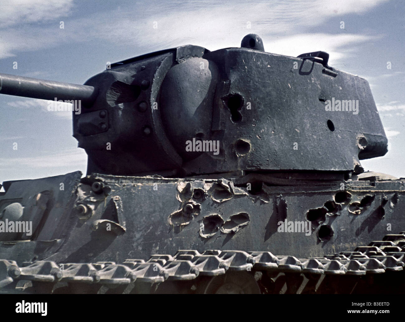 US-fatto serbatoio sovietico, E.Anteriore / la seconda guerra mondiale Foto Stock