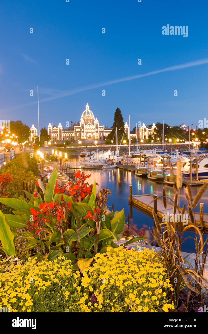 Porto e British Columbia gli edifici del Parlamento europeo Foto Stock