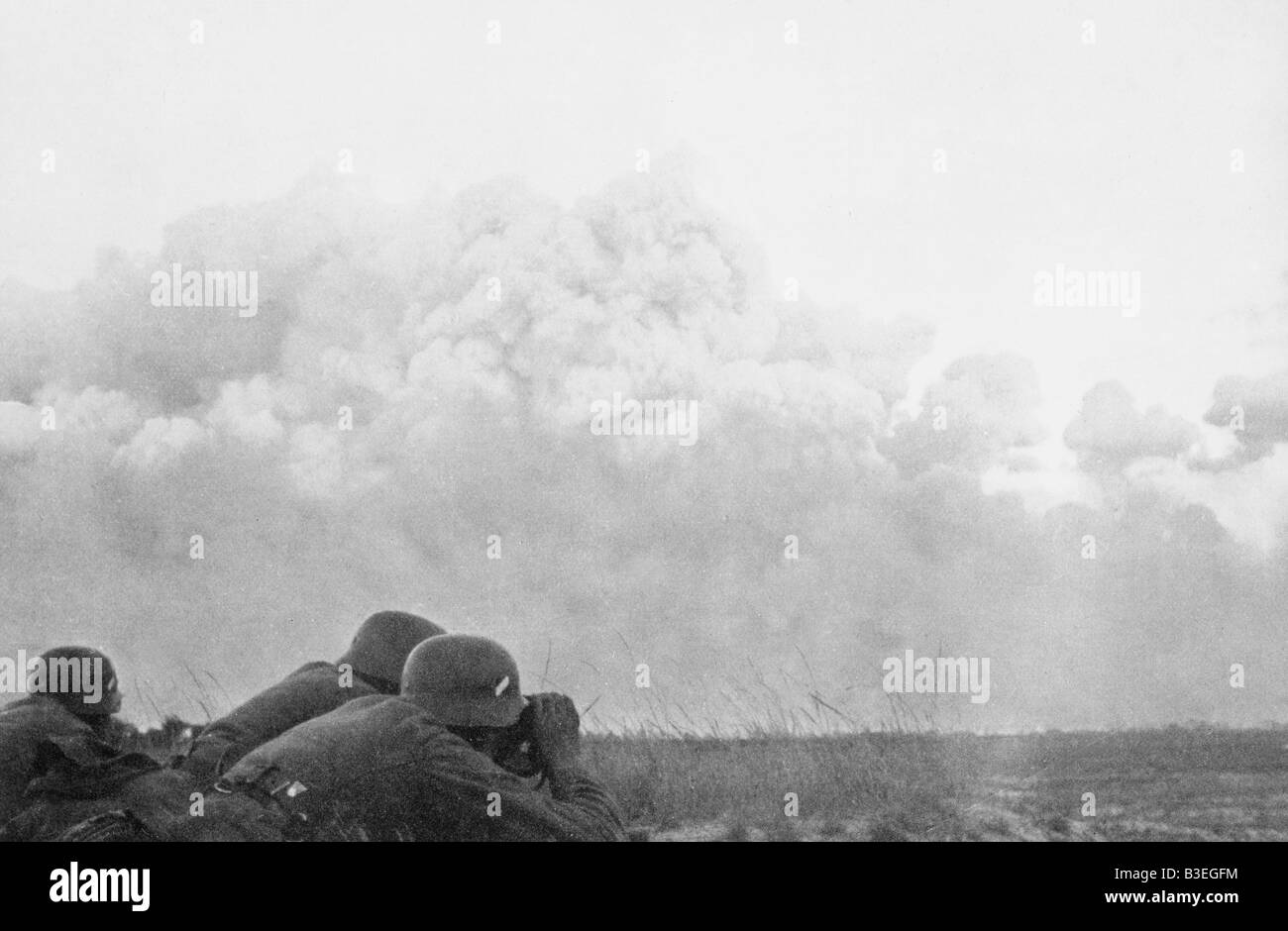 Le truppe tedesche nei pressi di Praga / Foto 1939 Foto Stock
