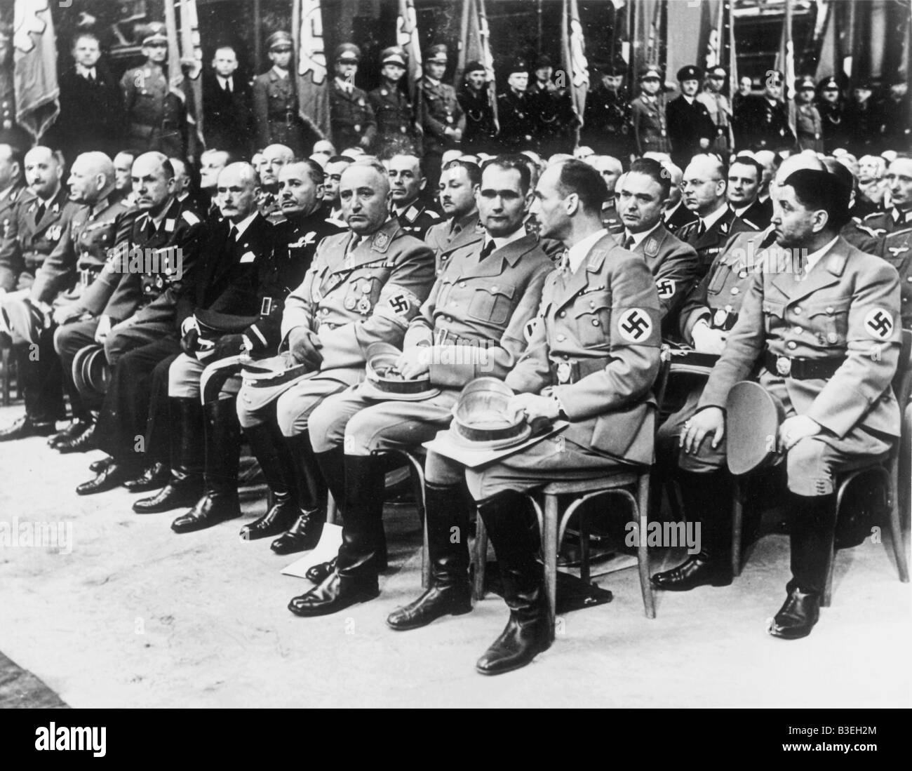 Rally del lavoratore tedesco / Todt,Ley a.o. Foto Stock