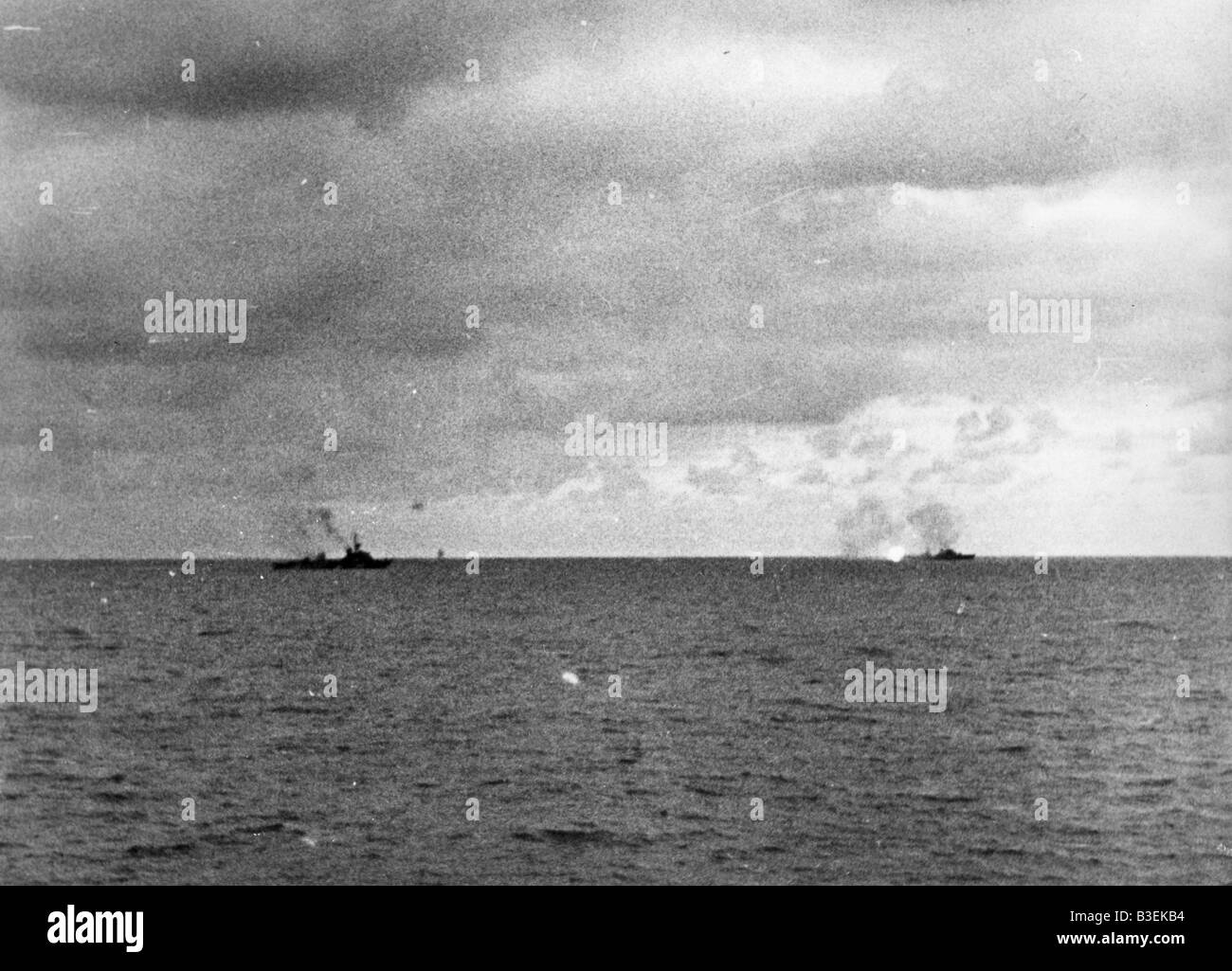 La battaglia del mare nell'Atlantico 1942/43 Foto Stock
