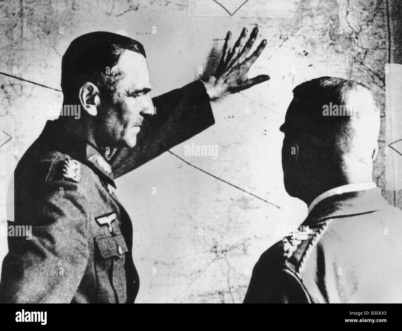 Gen.Paulus a Stalingrado Gennaio 1943. Foto Stock