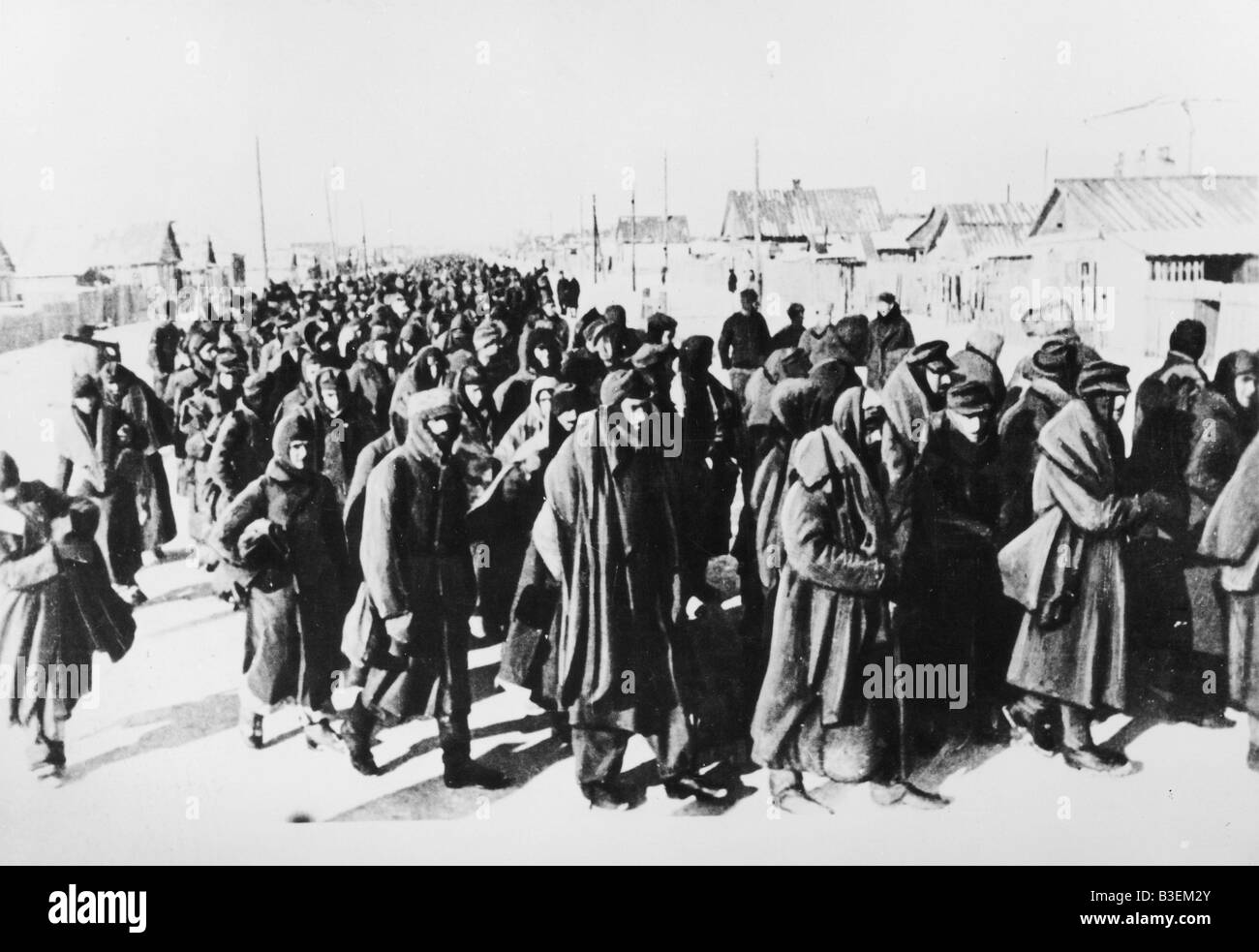 La Seconda Guerra Mondiale / Russia / prigionieri di guerra Foto Stock