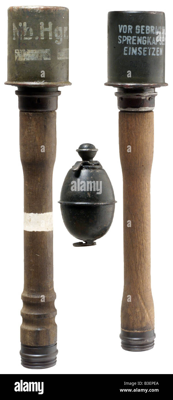Armi/armi, armi esplosive, granate a mano, Germania 1939 - 1945, Foto Stock