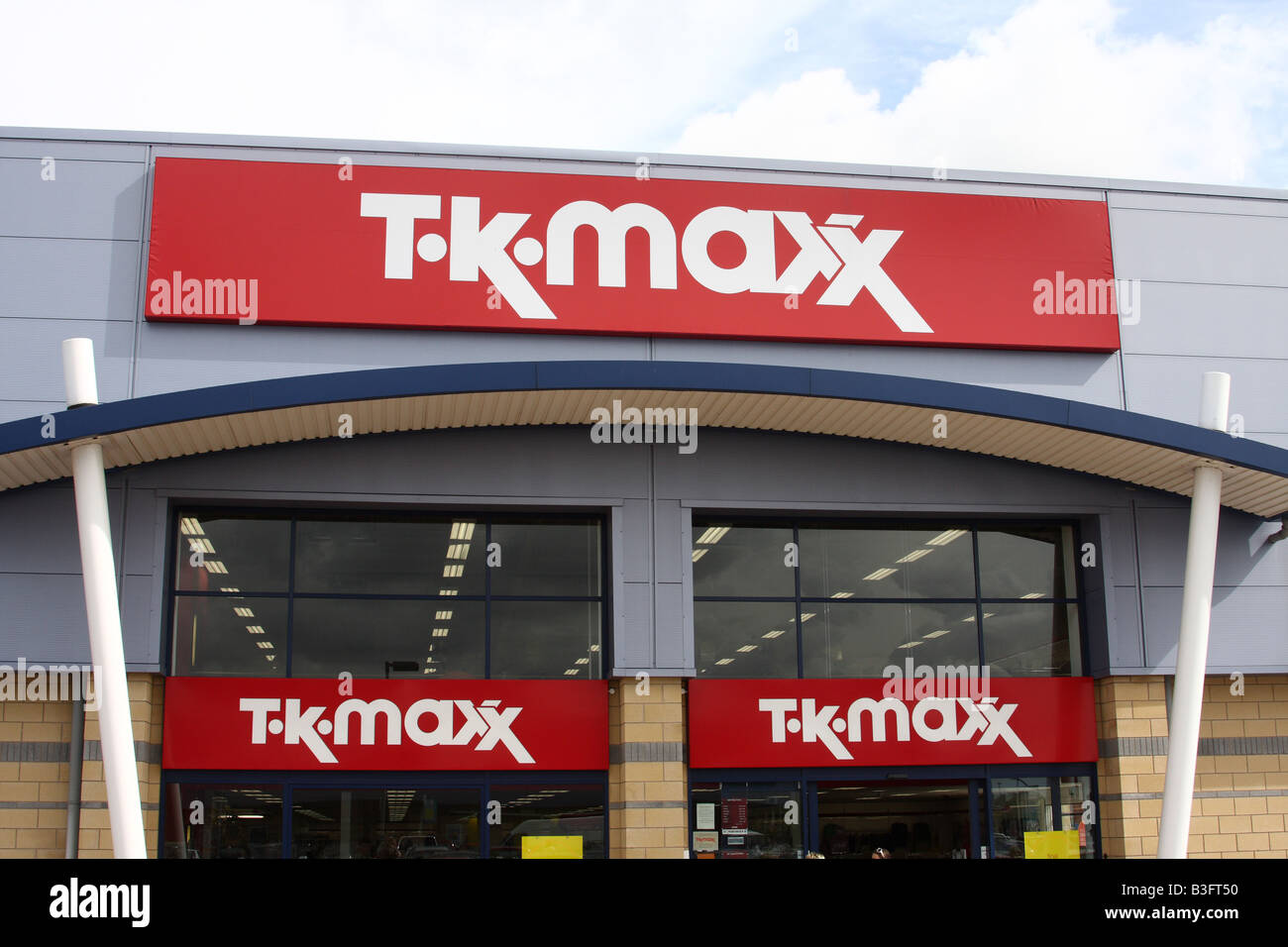 T K Maxx retail outlet, Lincoln, England, Regno Unito Foto Stock