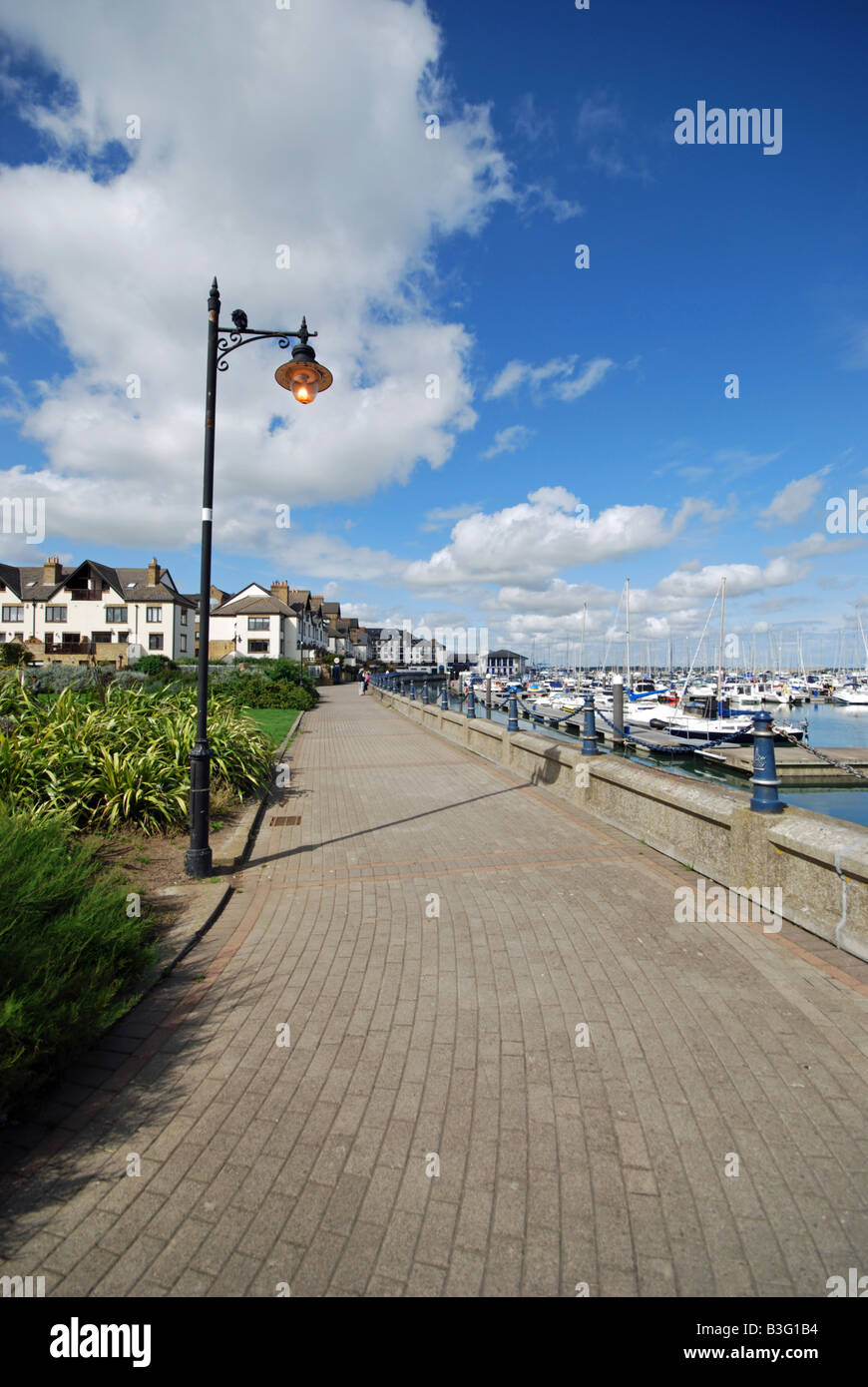 Marina Village, Malahide, Co Dublin, Irlanda Foto Stock