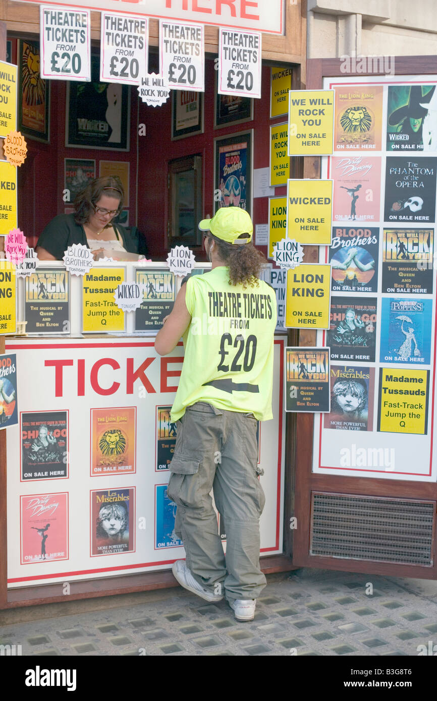 Il Covent Garden Entertainment tickets London Foto Stock