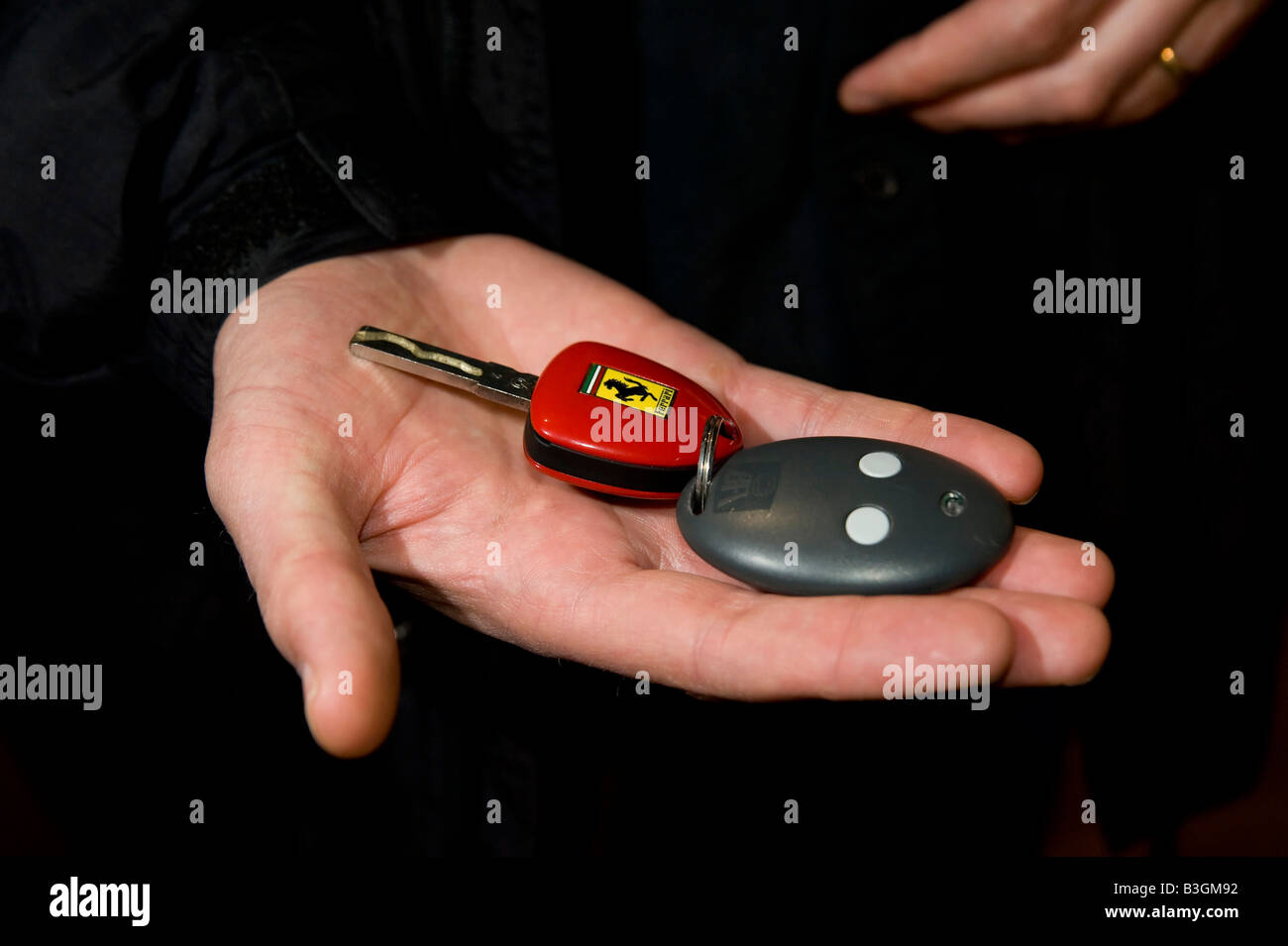 2007 chiavi Ferrari Foto stock - Alamy