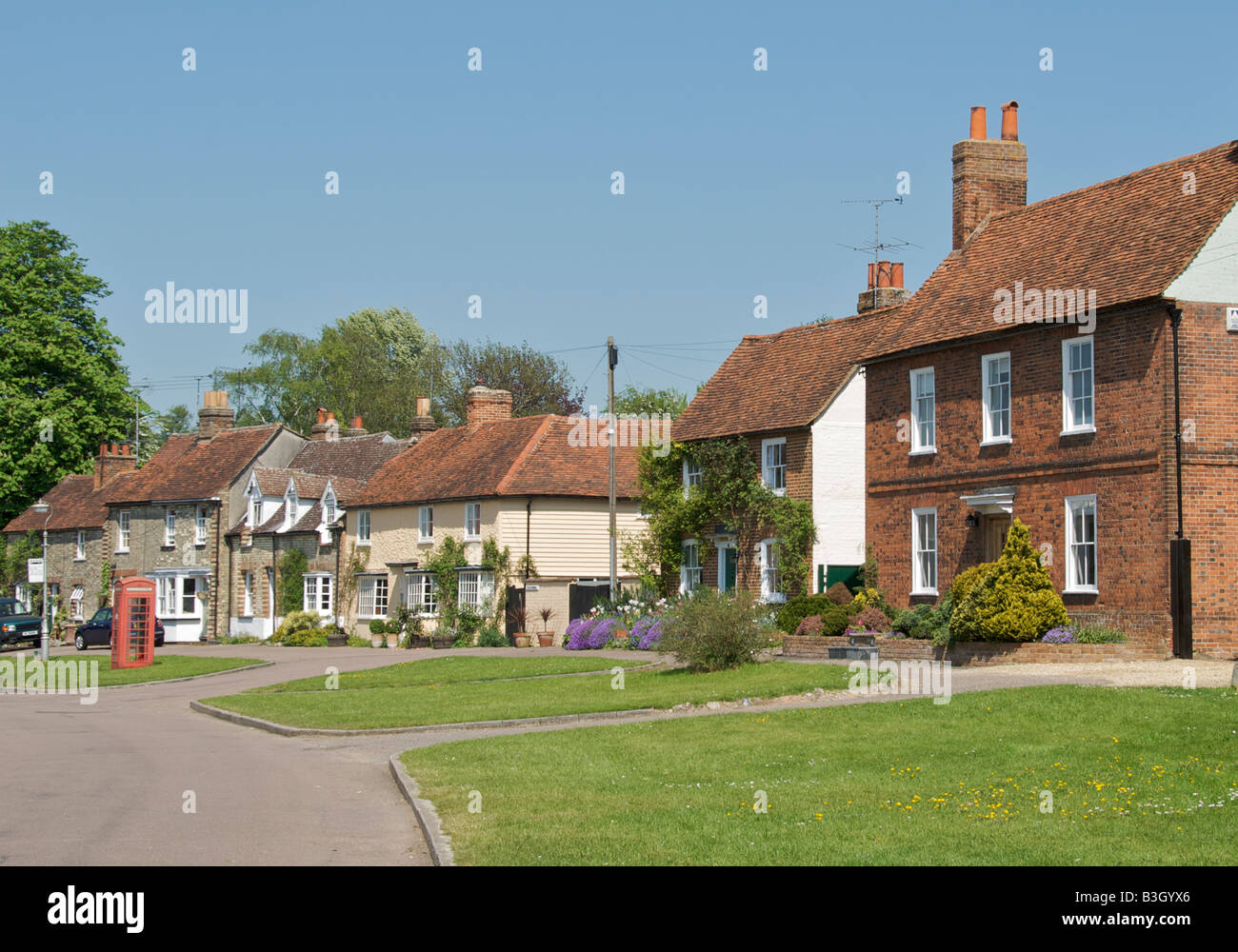 Villaggio di Standon Hertfordshire Inghilterra Foto Stock