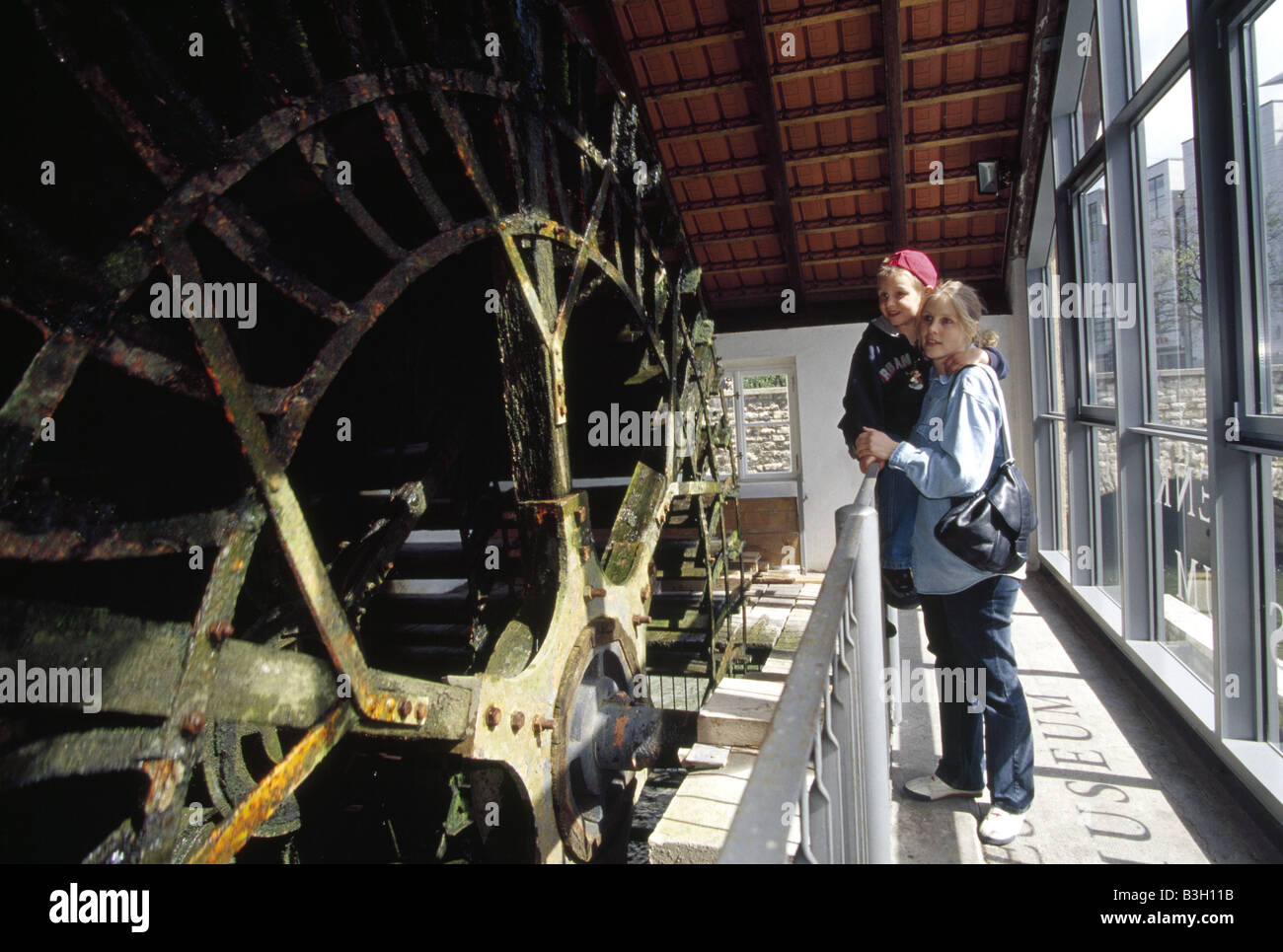 Museo del Mulino nuovo mulino Erford Turingia Germania Foto Stock