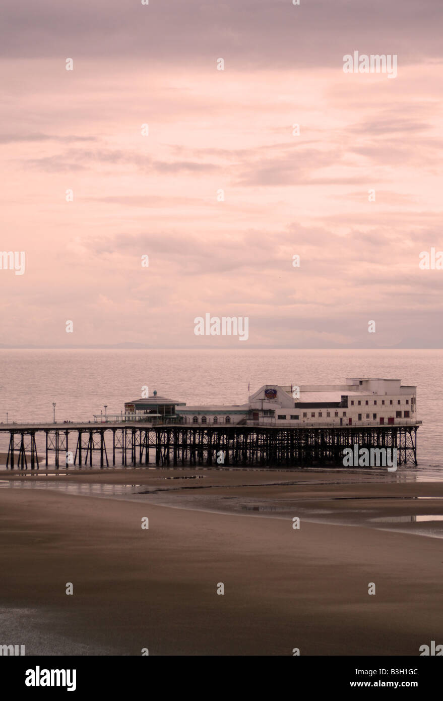 Blackpool North Pier Foto Stock