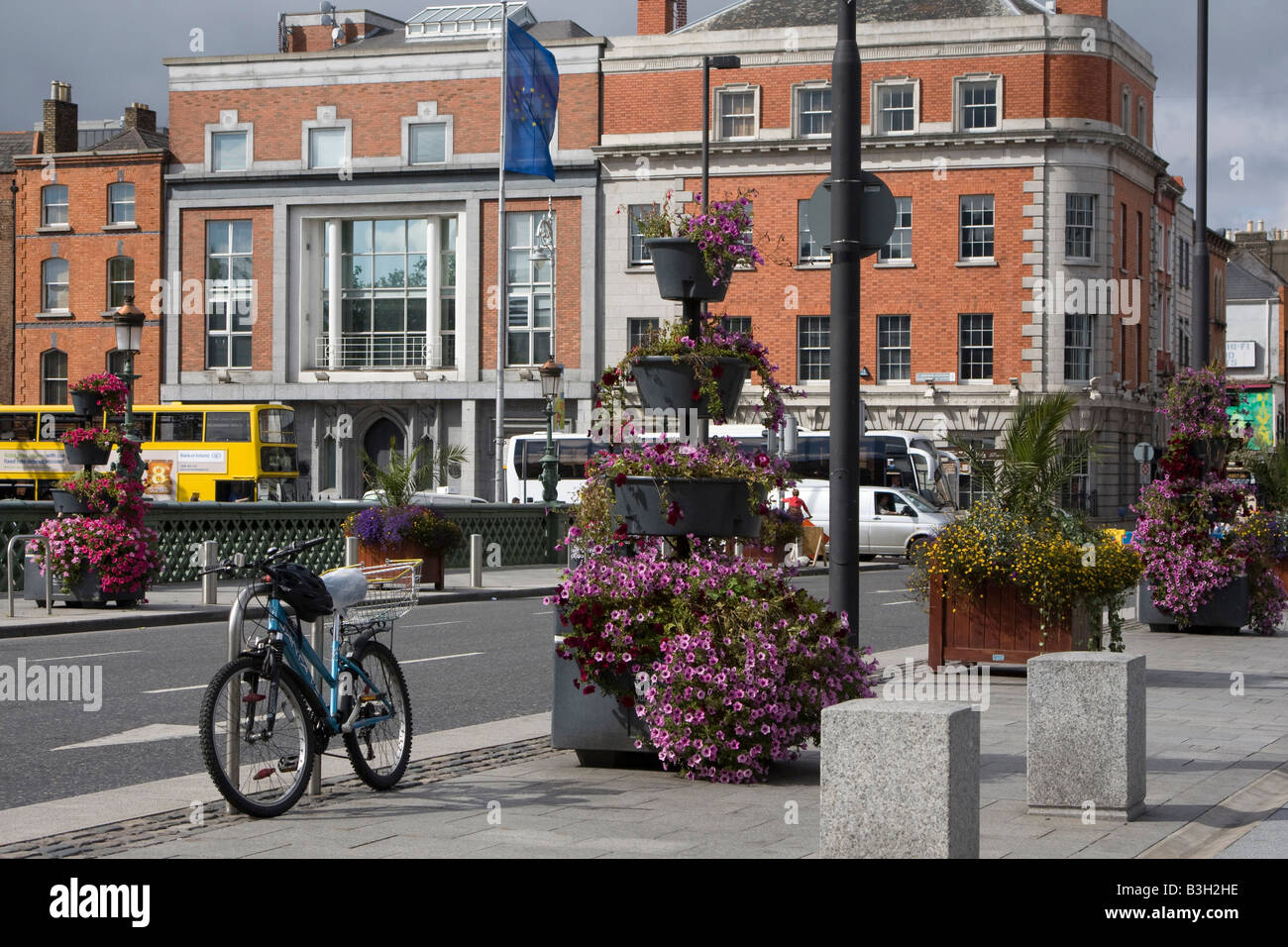 Centro della città di Dublino Irlanda Repubblica Irlandese EIRE Foto Stock