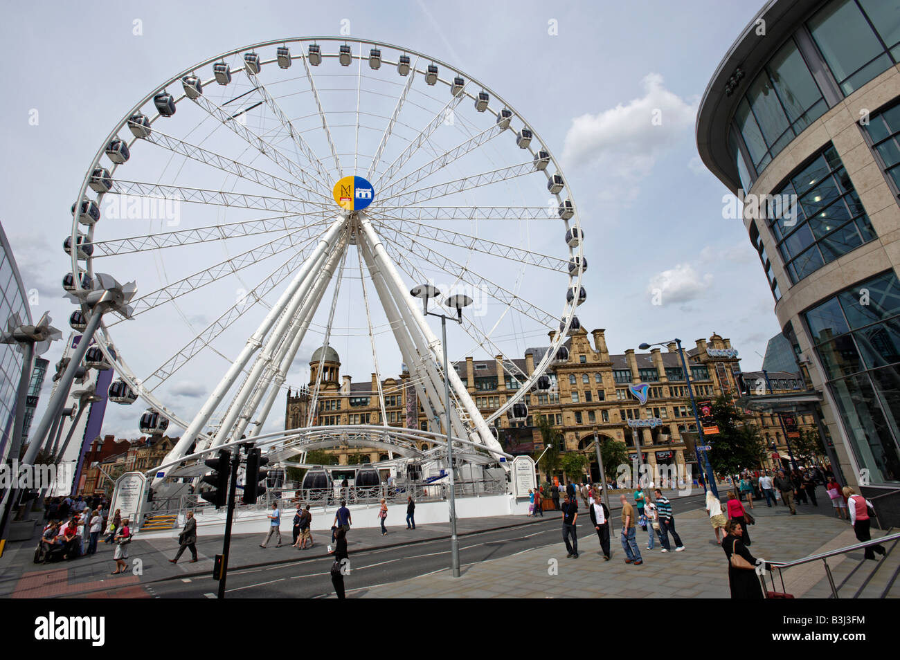 Exchange Square Manchester REGNO UNITO Foto Stock