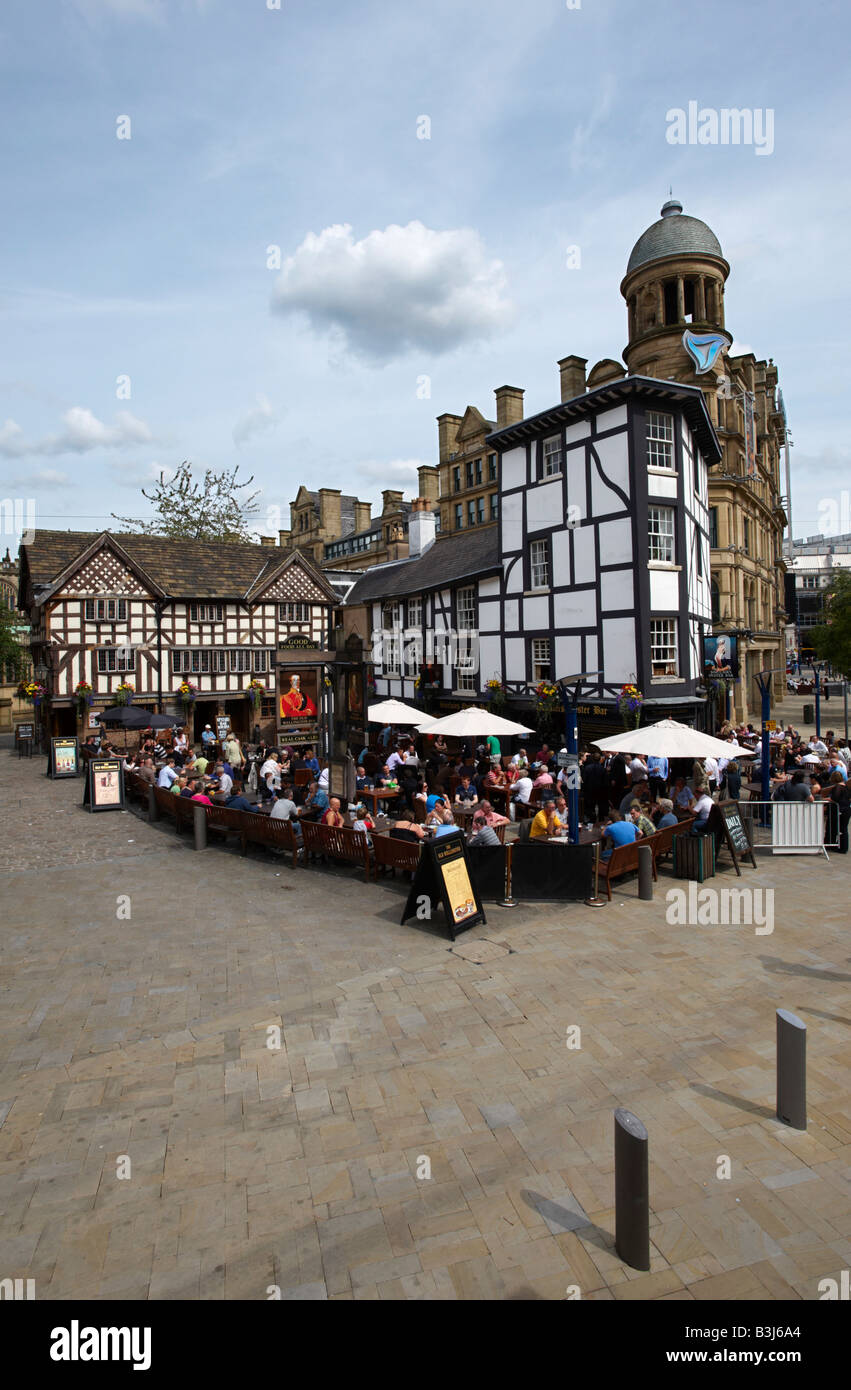 Exchange Square Manchester REGNO UNITO Foto Stock