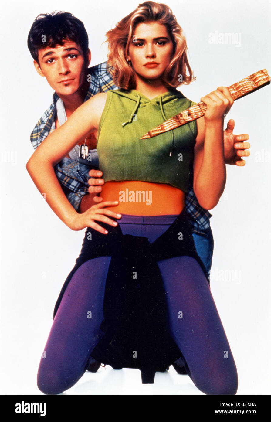 BUFFY the Vampire Slayer 1992 TCF film con Kristy Swanson e Luke Perry Foto Stock