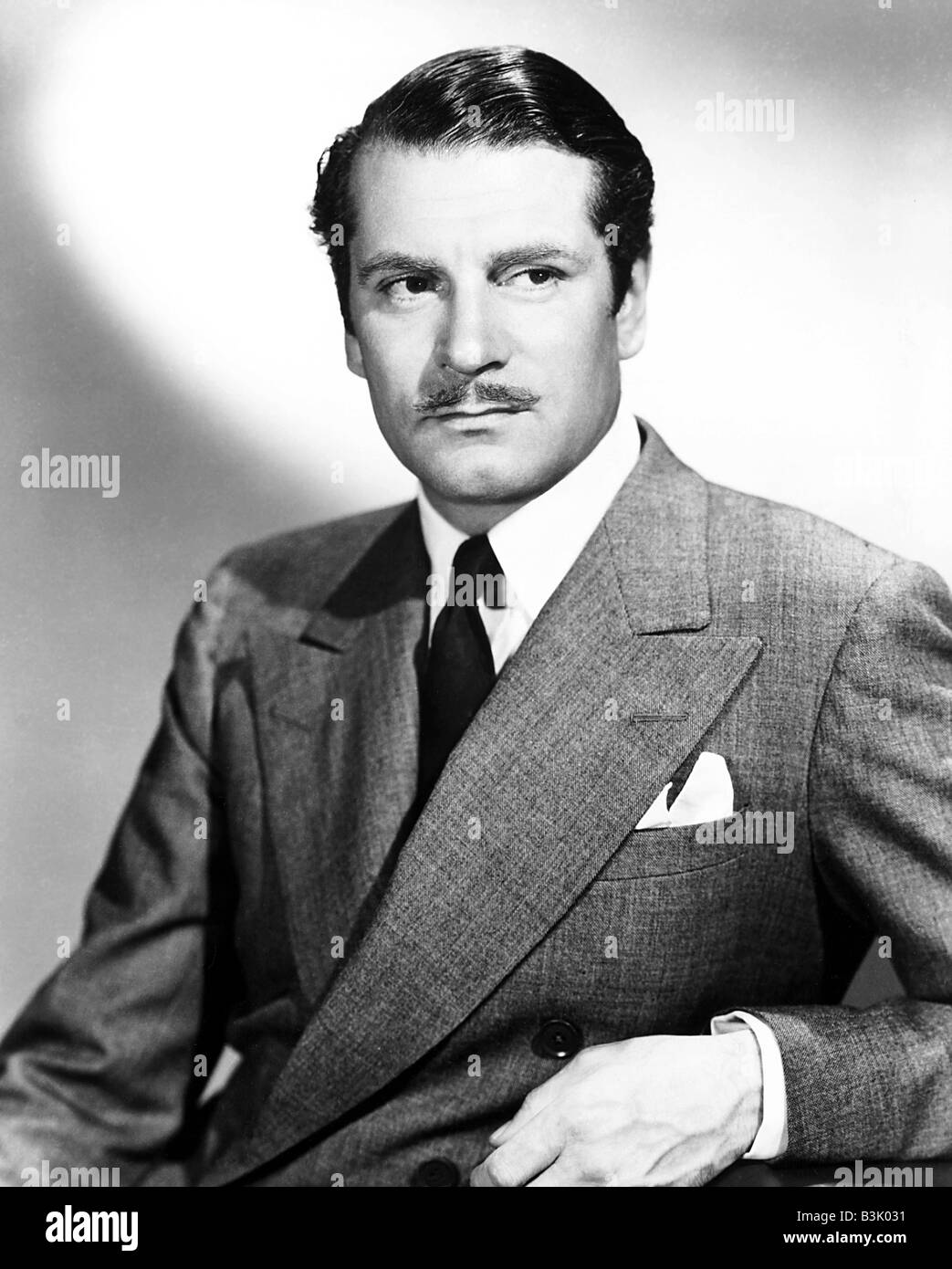 LAURENCE OLIVIER attore britannico Foto Stock