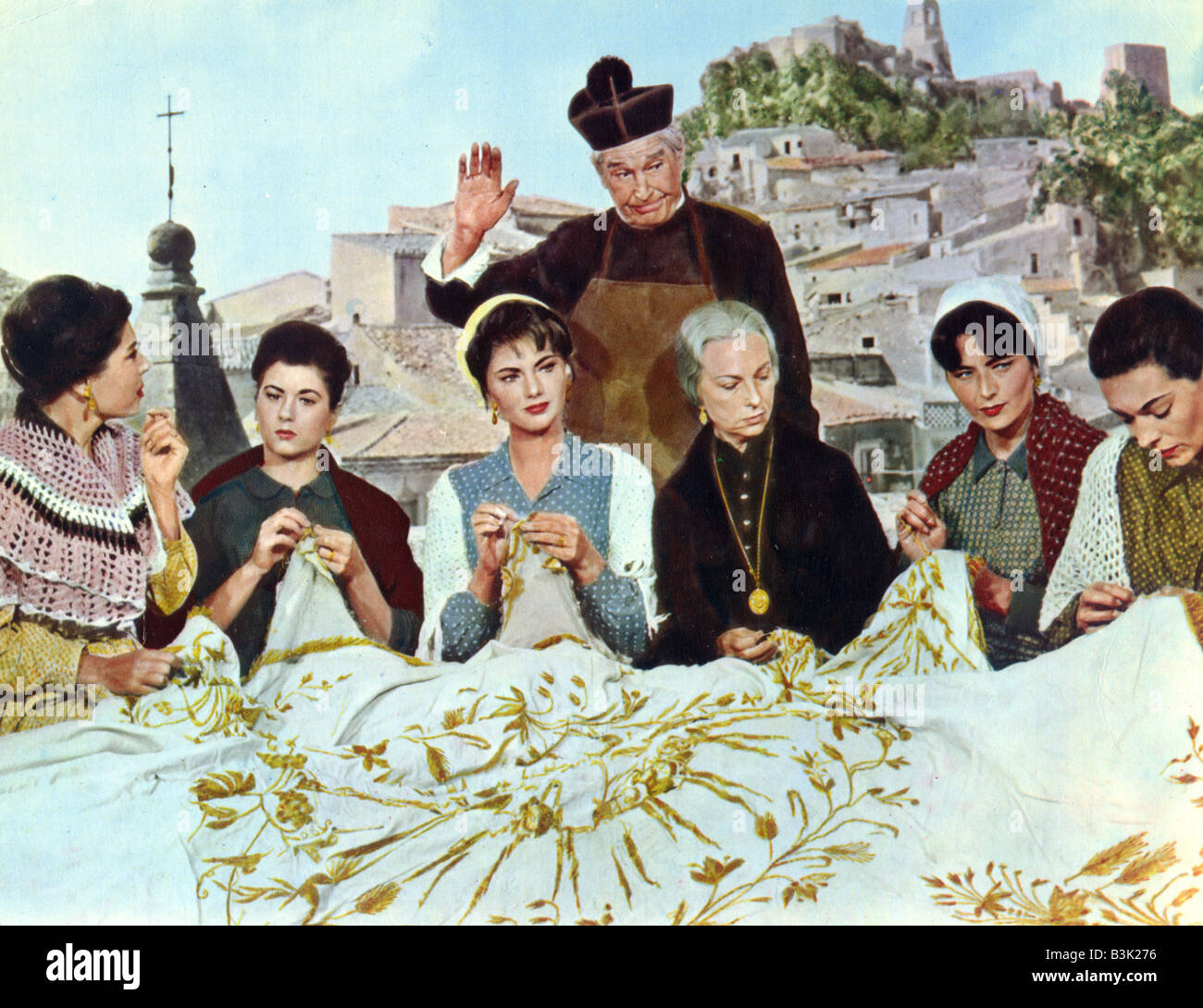 JESSICA 1962 UA film con Maurice Chevalier come il sacerdote Foto Stock