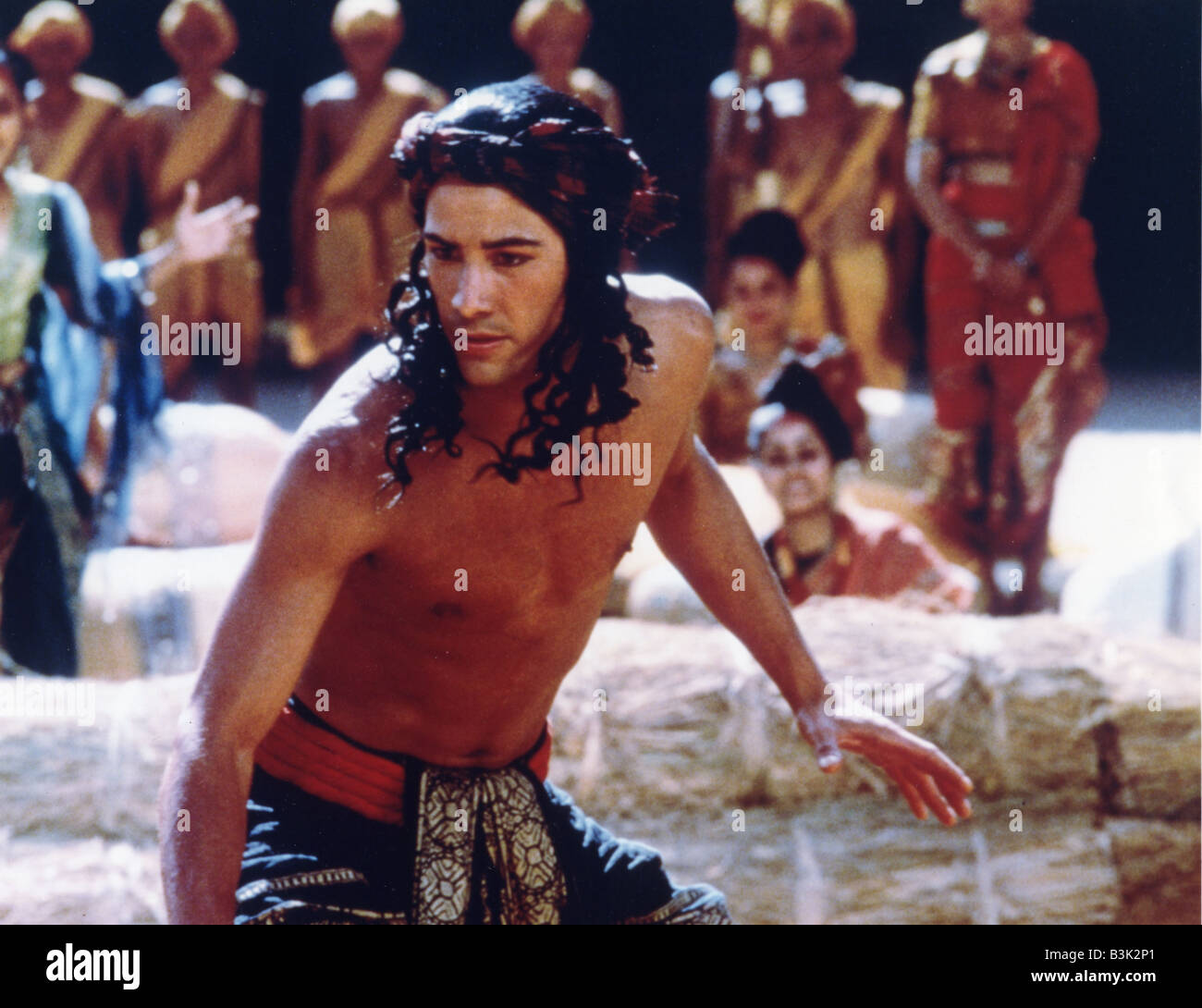LITTLE BUDDHA 1993 Buena Vista film con Keanu Reeves Foto Stock