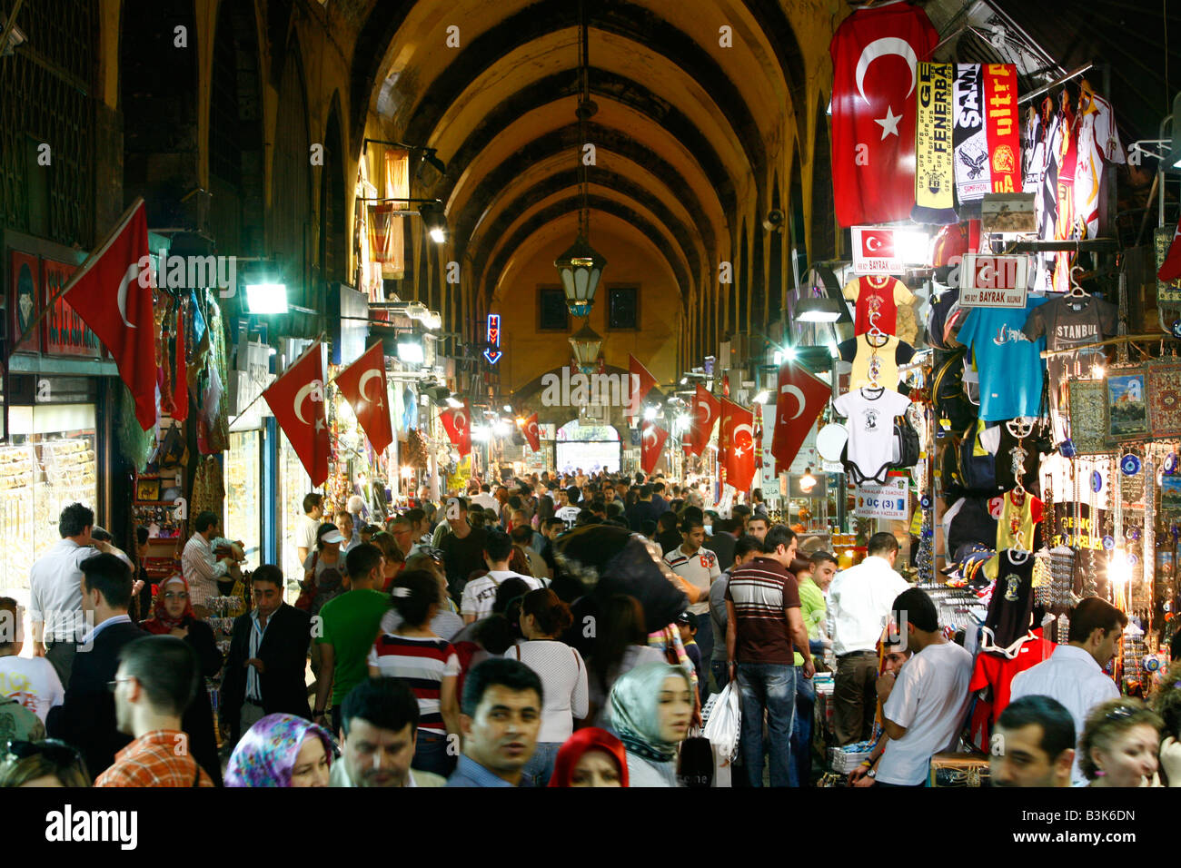 Maggio 2008 - Il Bazaar delle spezie e Istanbul Turchia Foto Stock