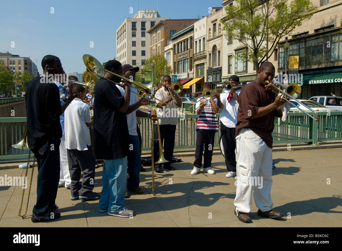 Dupont Circle Northwest Washington D C DC District of Columbia America Stati Uniti STATI UNITI D'AMERICA Foto Stock