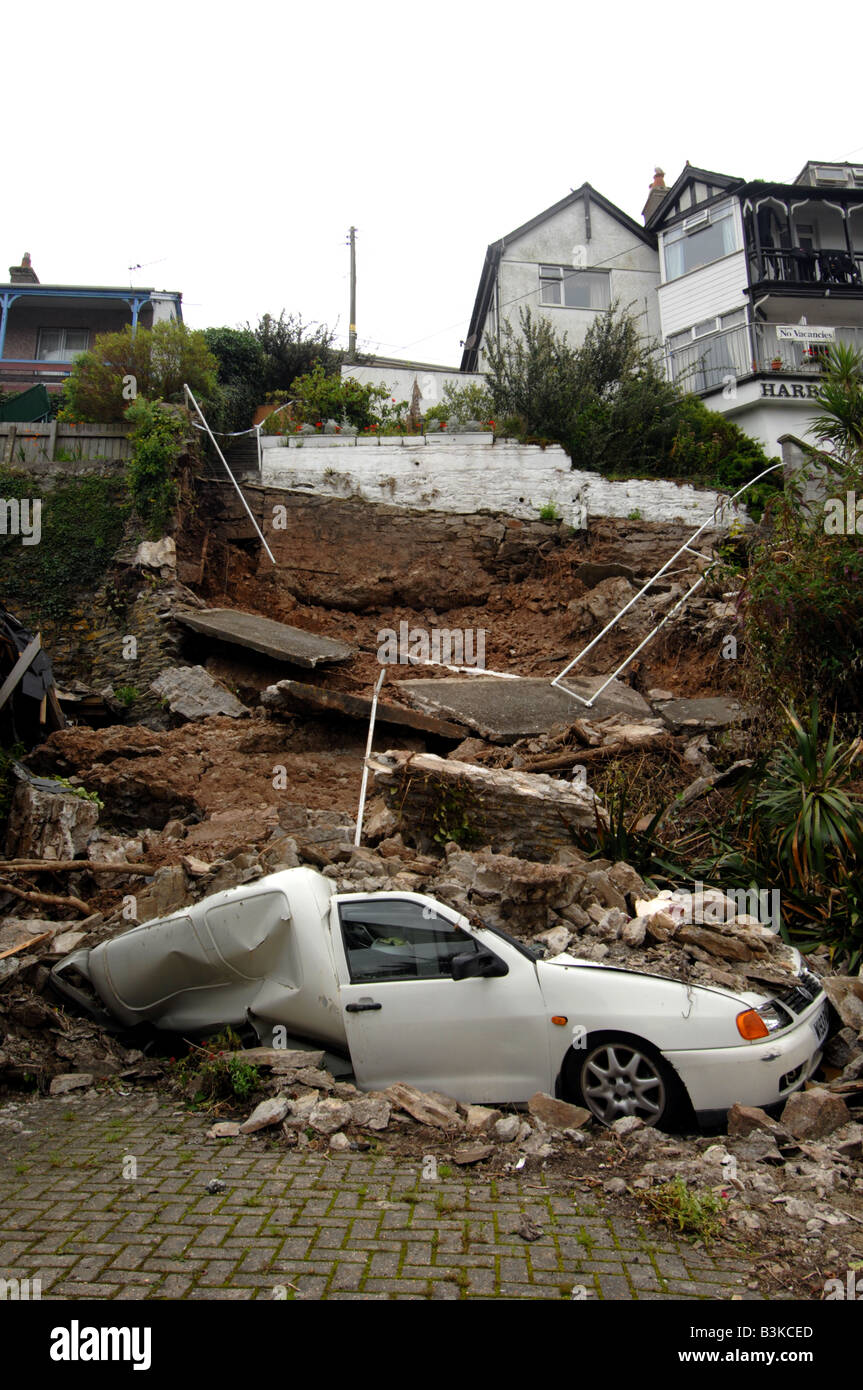 Frana in Looe, Cornwall, Gran Bretagna, Regno Unito Foto Stock