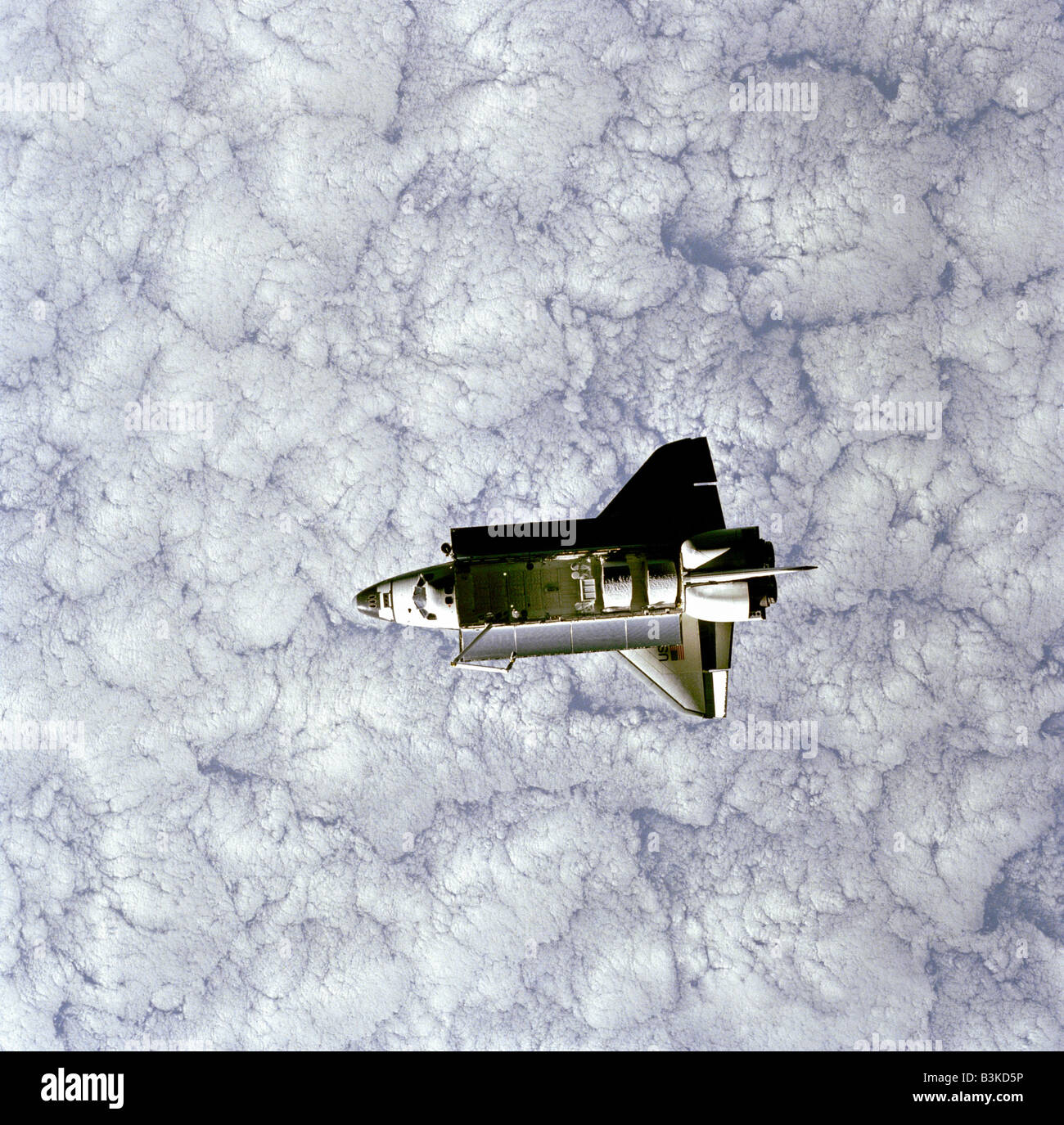 Lo Space Shuttle Orbiter Challenger Foto Stock