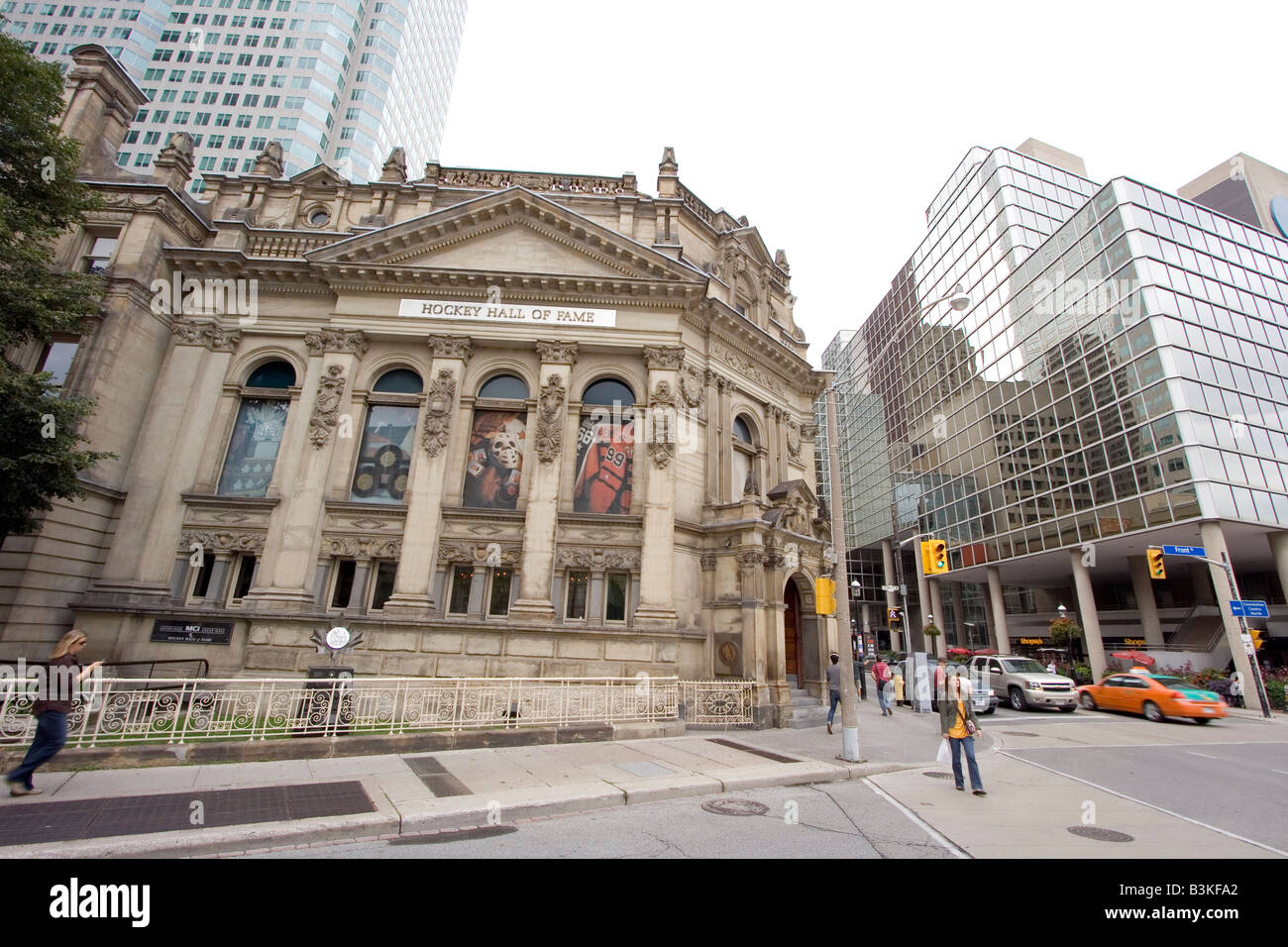Hockey Hall of Fame. Toronto. In Canada. Foto Stock