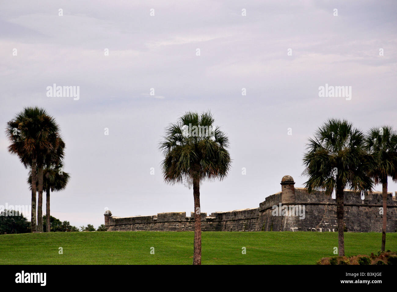 Castillo de San Marcos National Monument in Sant'Agostino Florida Foto Stock