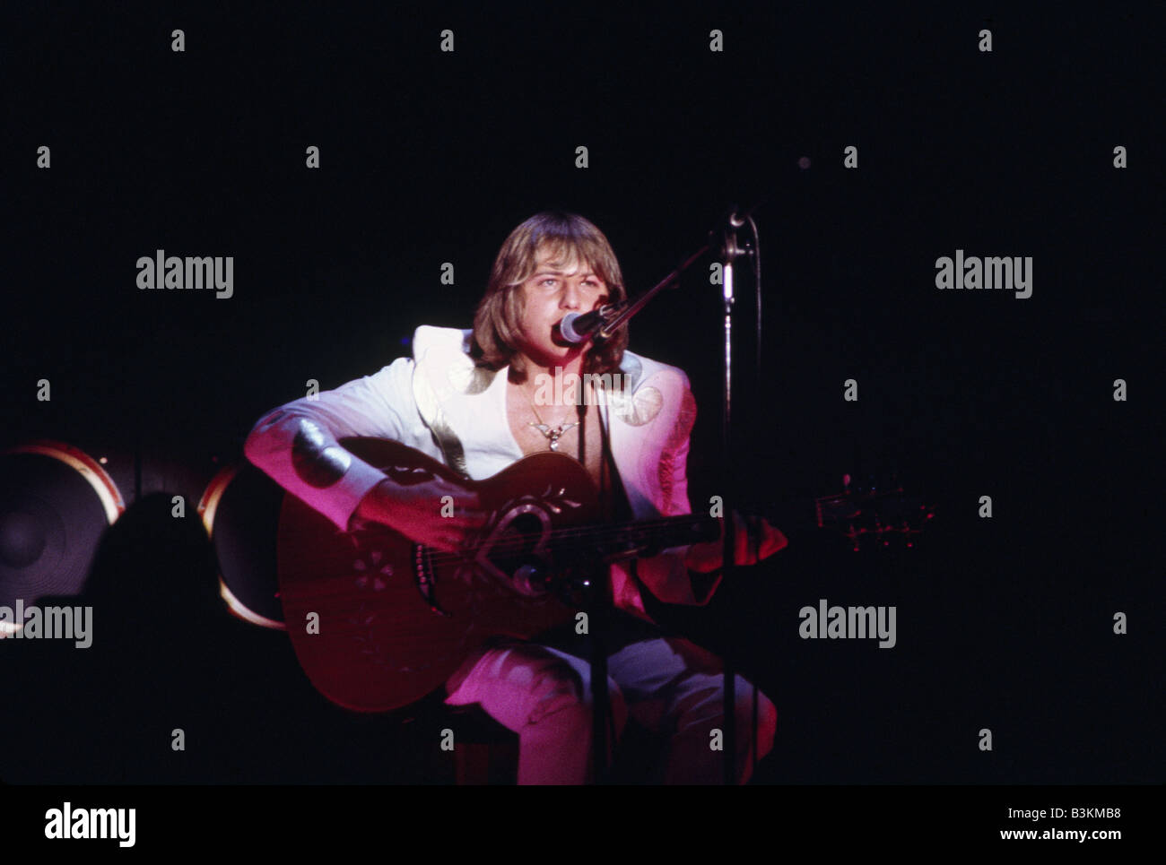 EMERSON LAKE E PALMER UK del gruppo rock con Greg Lago circa 1974 Foto Stock