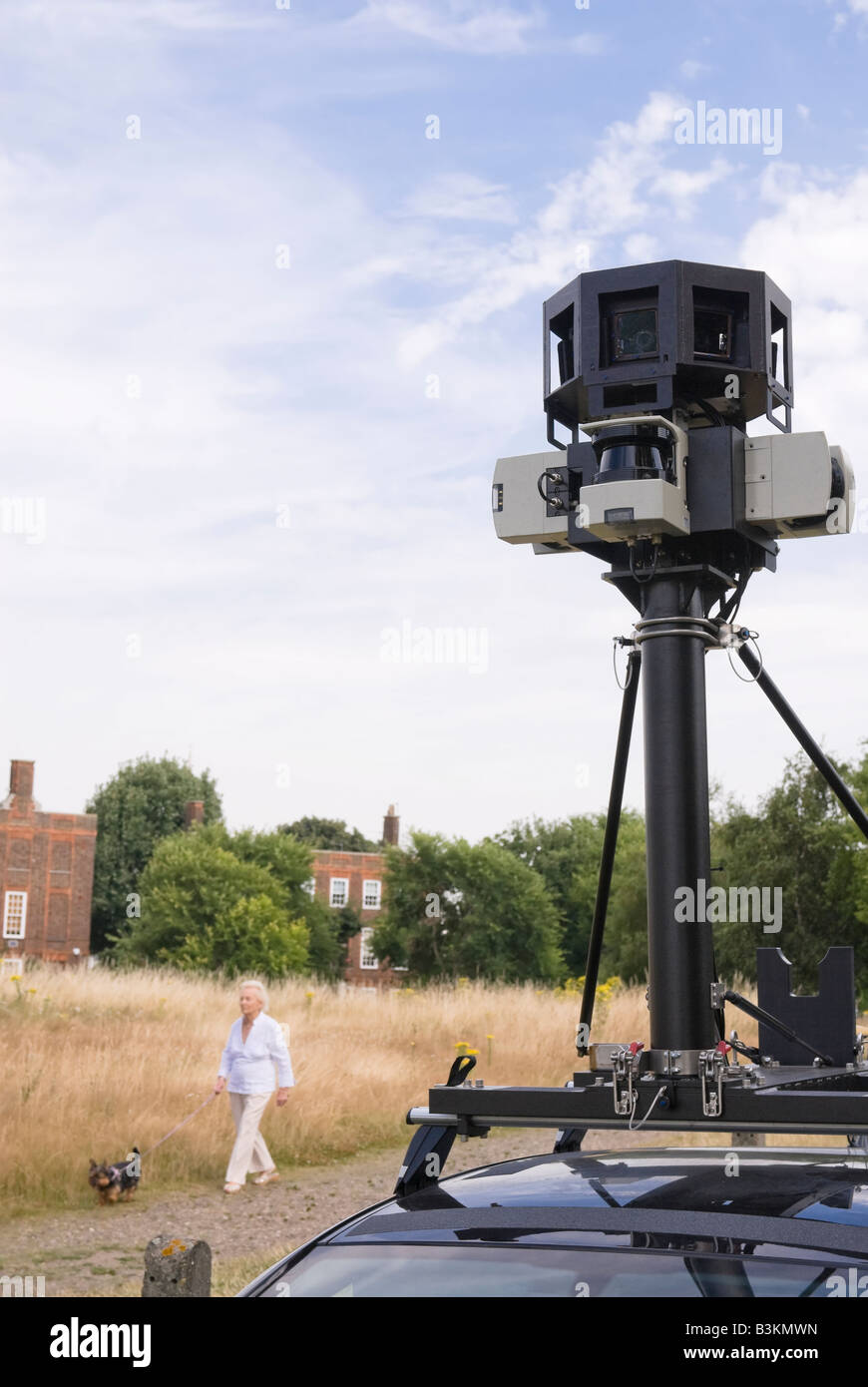 Google Street View telecamera in Londra Foto Stock