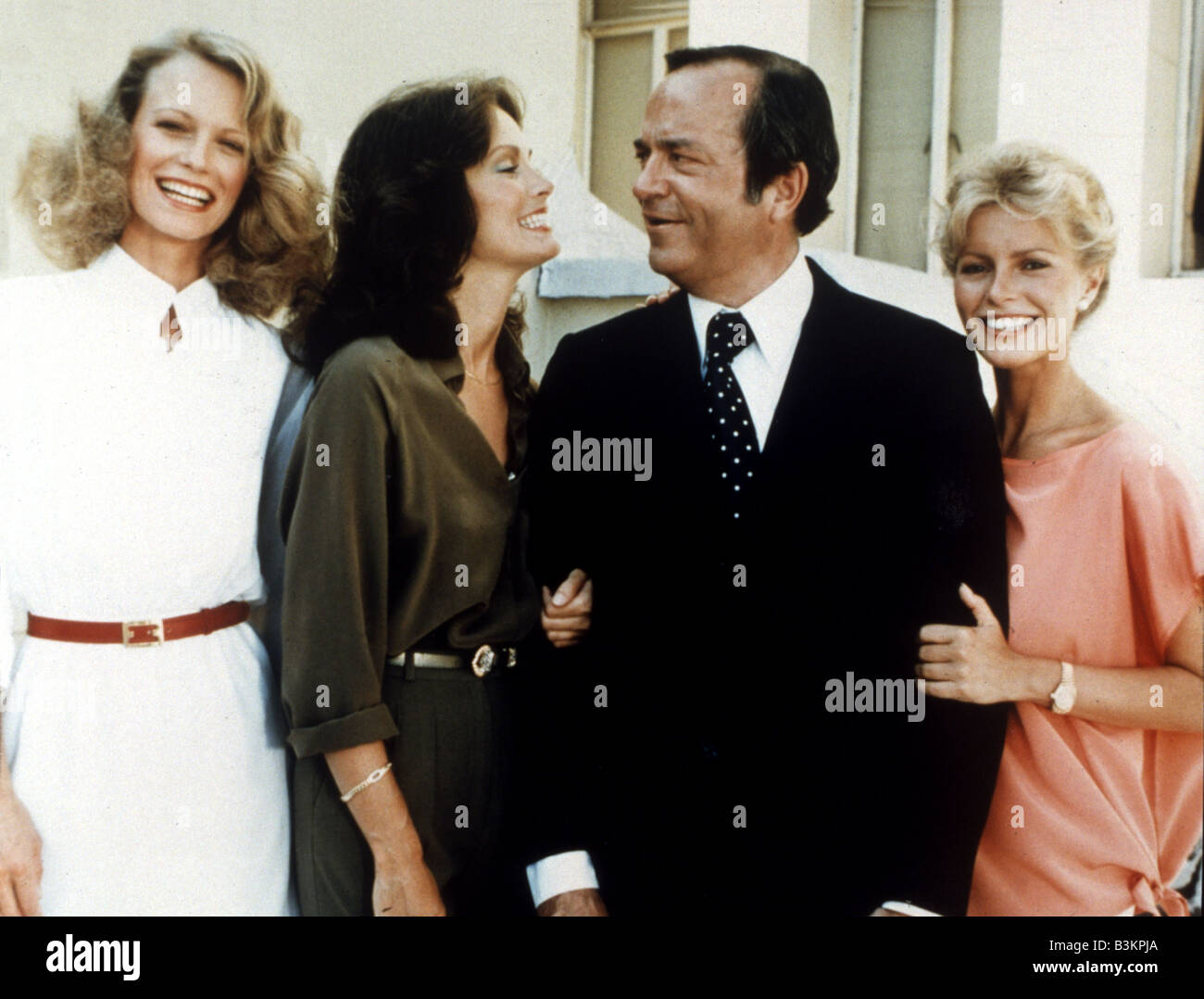 CHARLIE'S ANGELS US serie TV con David Doyle come John Bosley Foto Stock