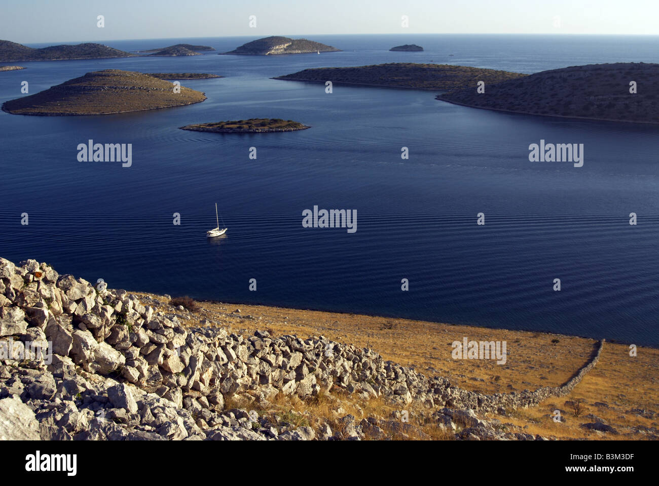 Isole di Kornati, Croazia Foto Stock