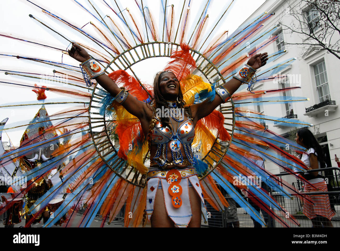 Gli artisti interpreti o esecutori al carnevale di Notting Hill 2008 Foto Stock