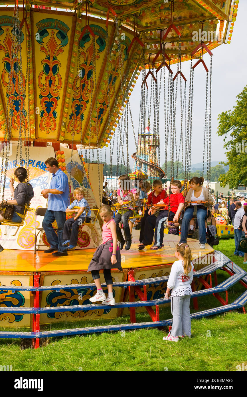 Chatsworth Country Fair Derbyshire Foto Stock