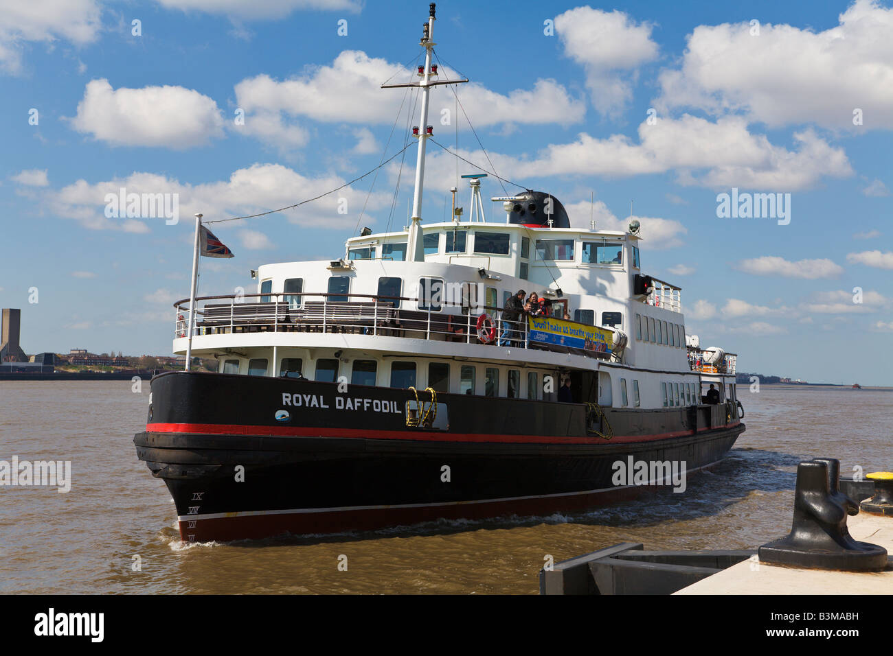 Mersey Ferry, Liverpool, Merseyside England Foto Stock