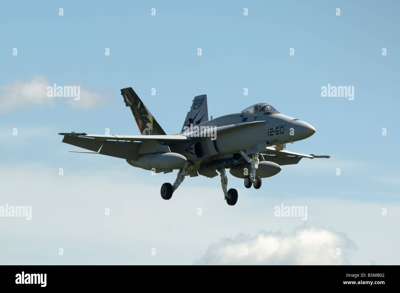 Boeing F 18 Hornet Foto Stock