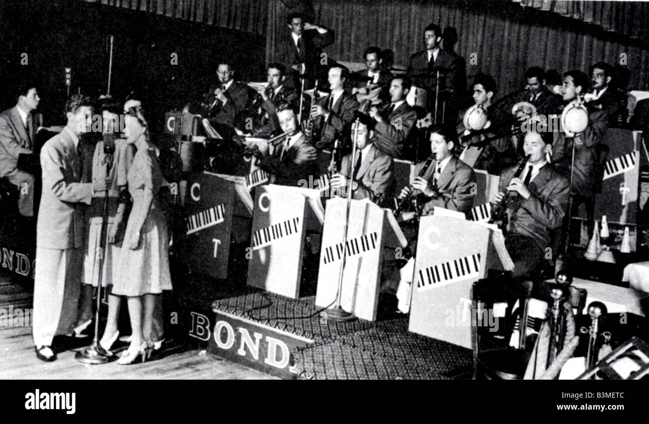 CLAUDE THORNHILL BAND US 30s-40s dance band Foto Stock
