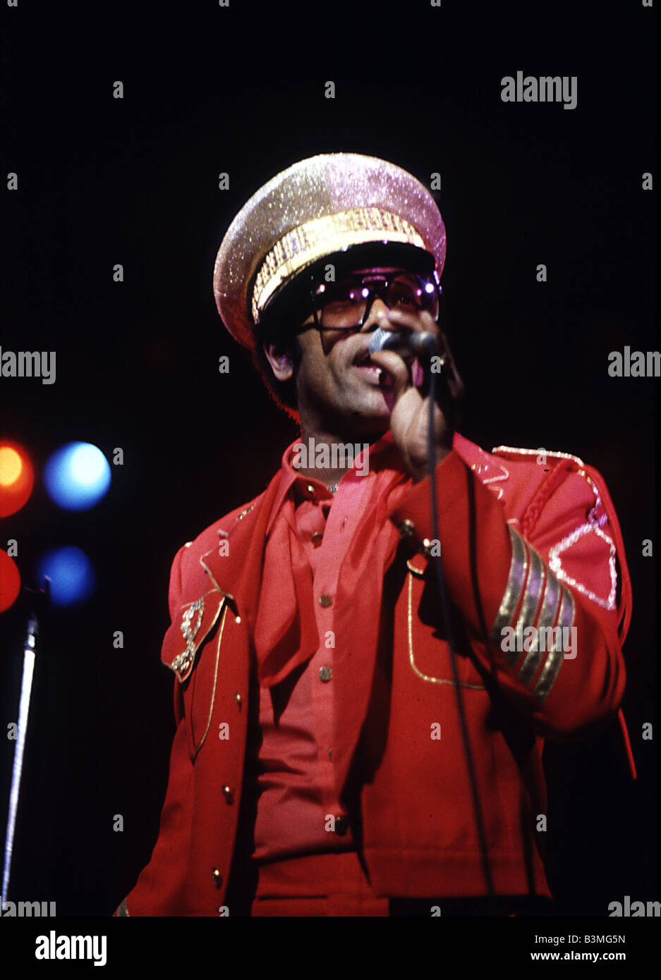 BOBBY WOMACK (1944-2014) US cantante soul nel 1987 Foto Stock