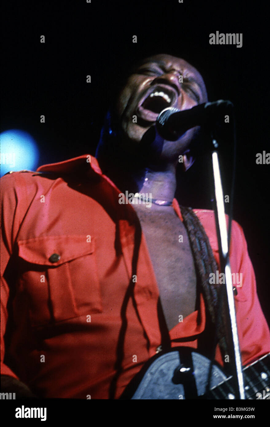 BOBBY WOMACK (1944-2014) US cantante soul nel 1987 Foto Stock