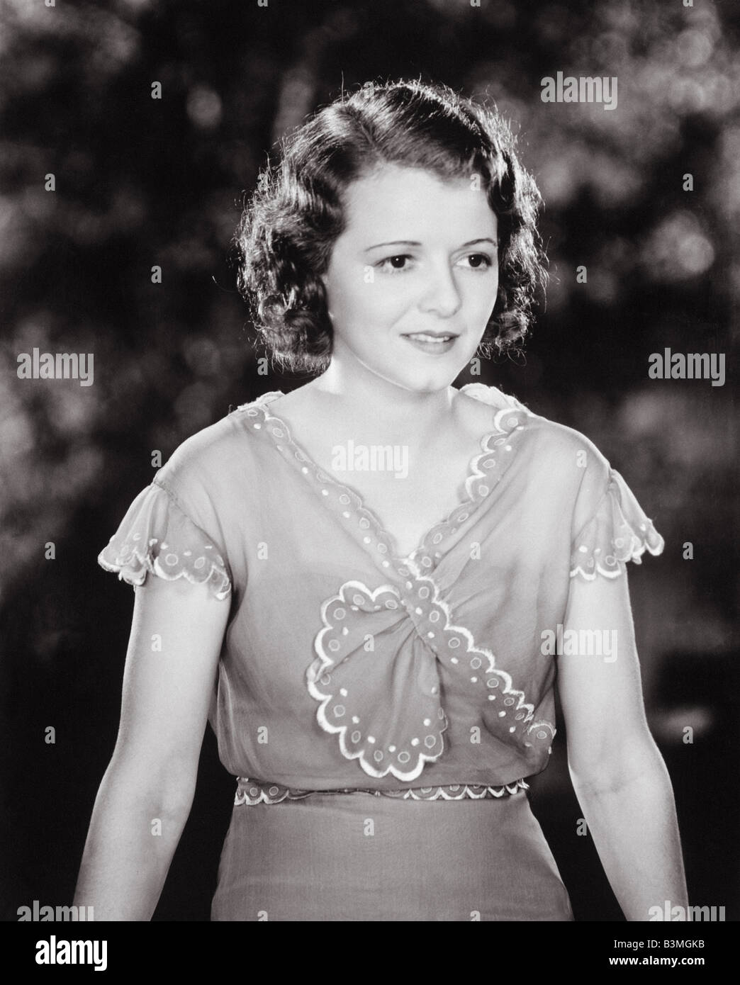 JANET GAYNOR US attrice cinematografica 1906 al 1984 e una grande stella dell'era del muto Foto Stock