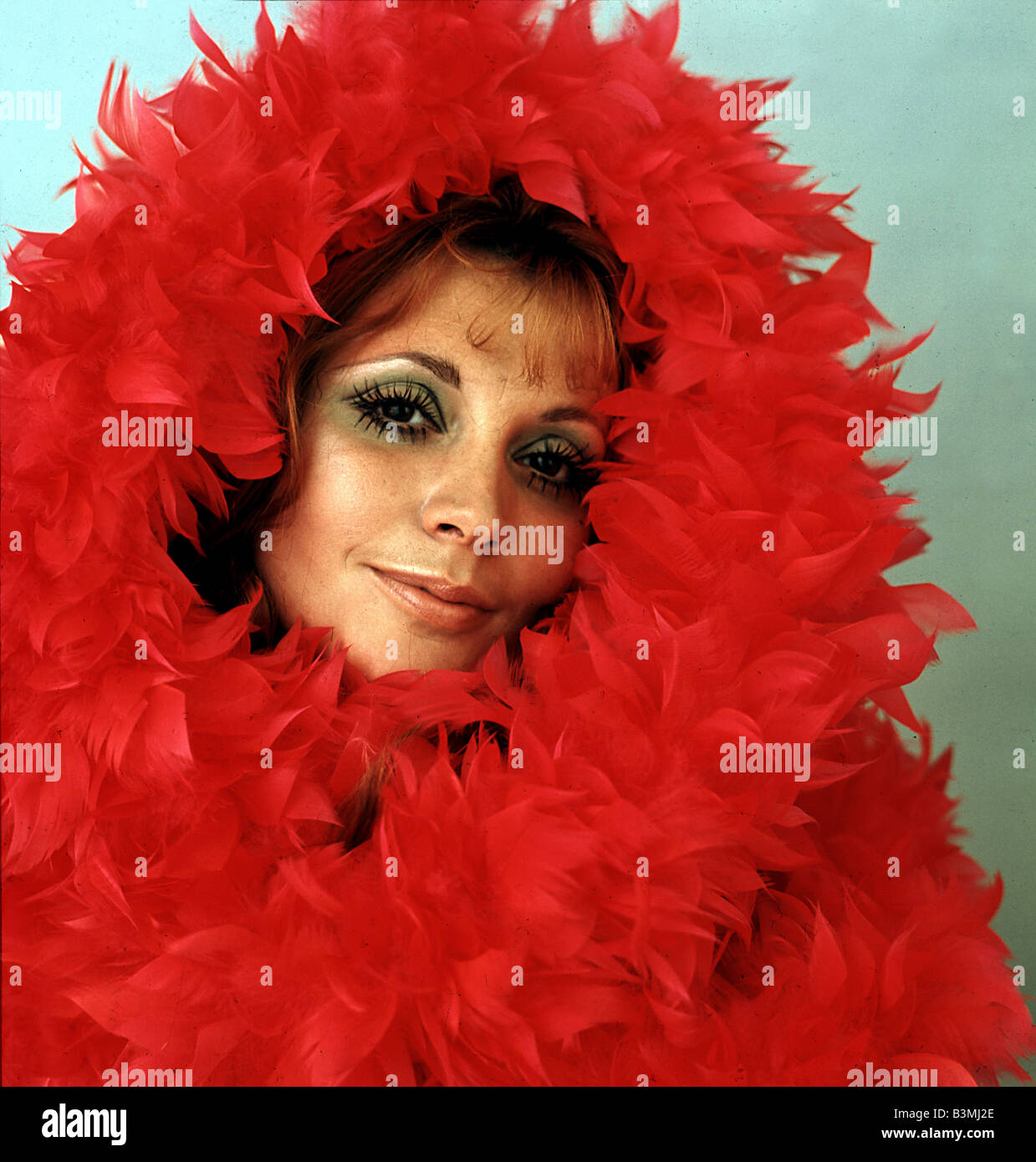 Rosso modello BOA nel 1976 Foto Stock