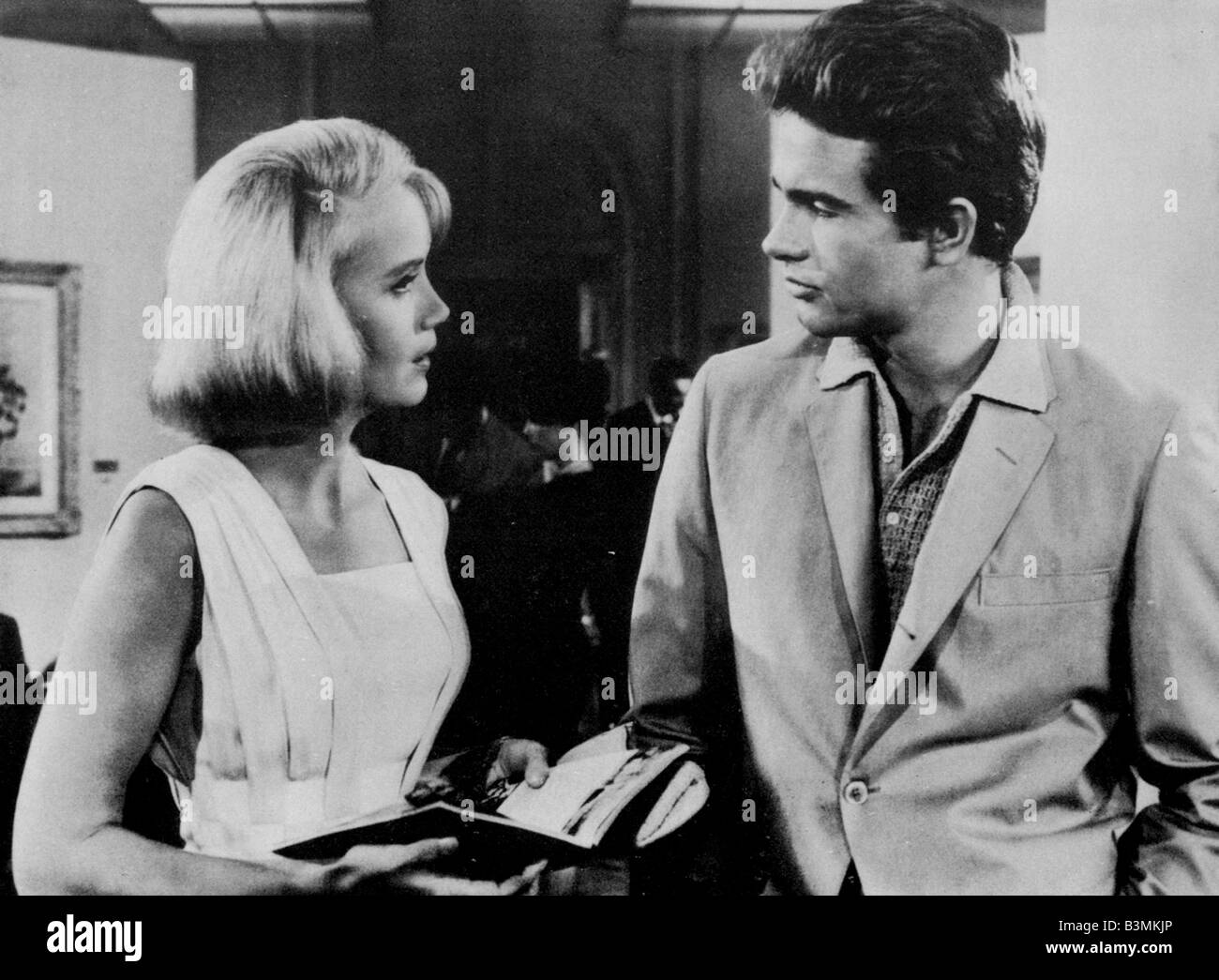 Tutti CADERE 1962 MGM film con Warren Beatty e Eva Marie Saint Foto Stock