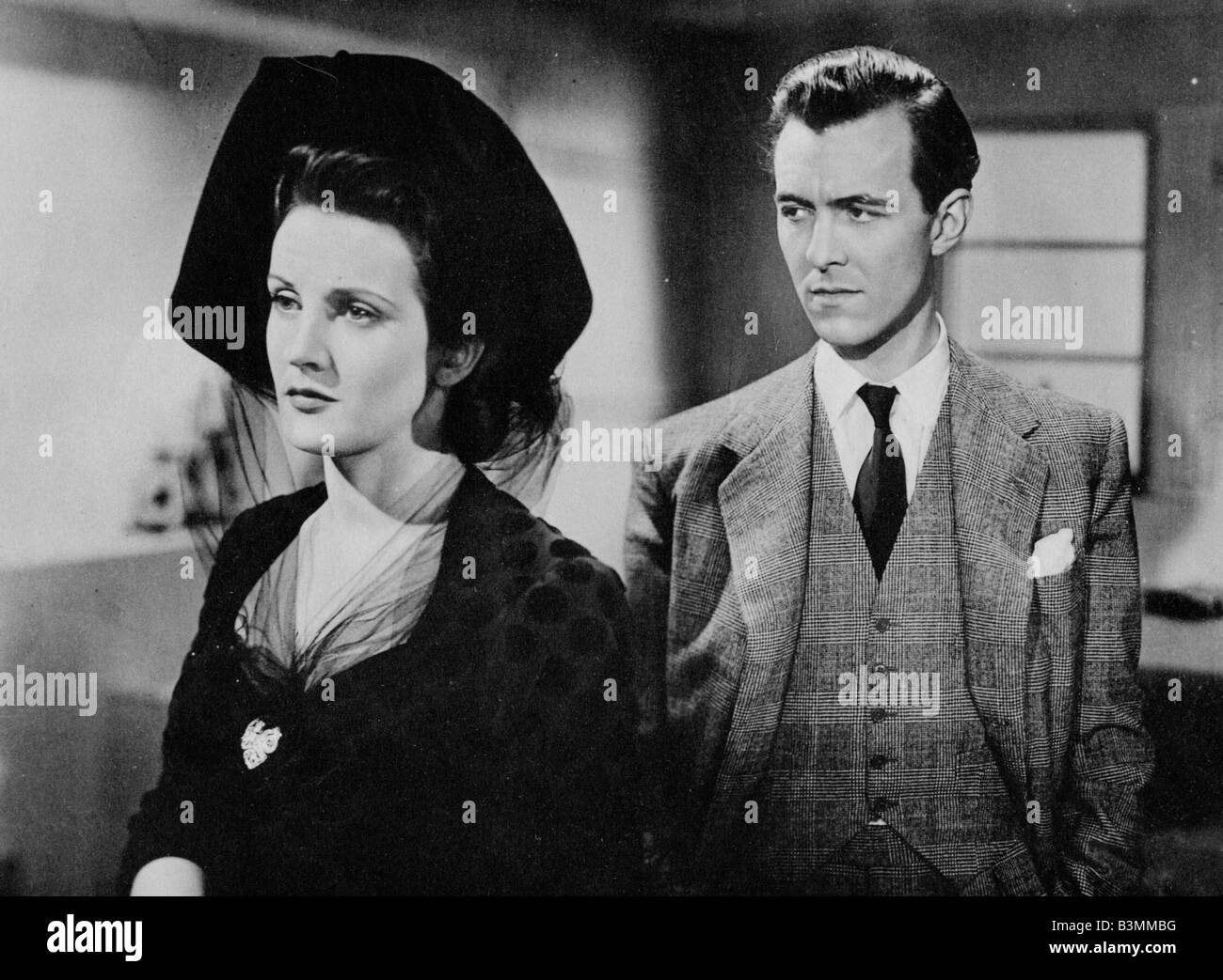 La dea cieca 1947 film con Anne Crawford e Michael Dennison Foto Stock