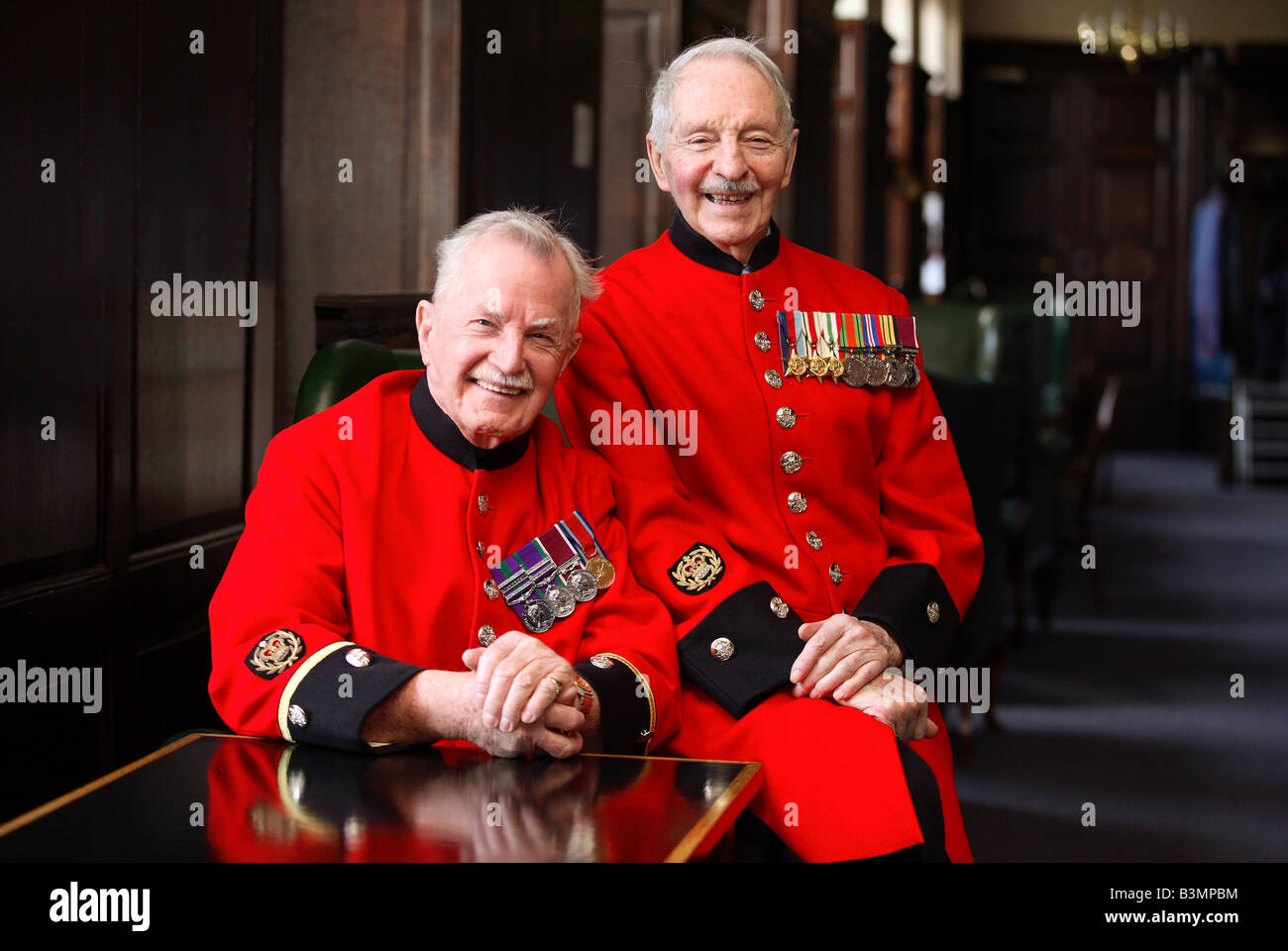 Due pensionati Chelsea Foto Stock